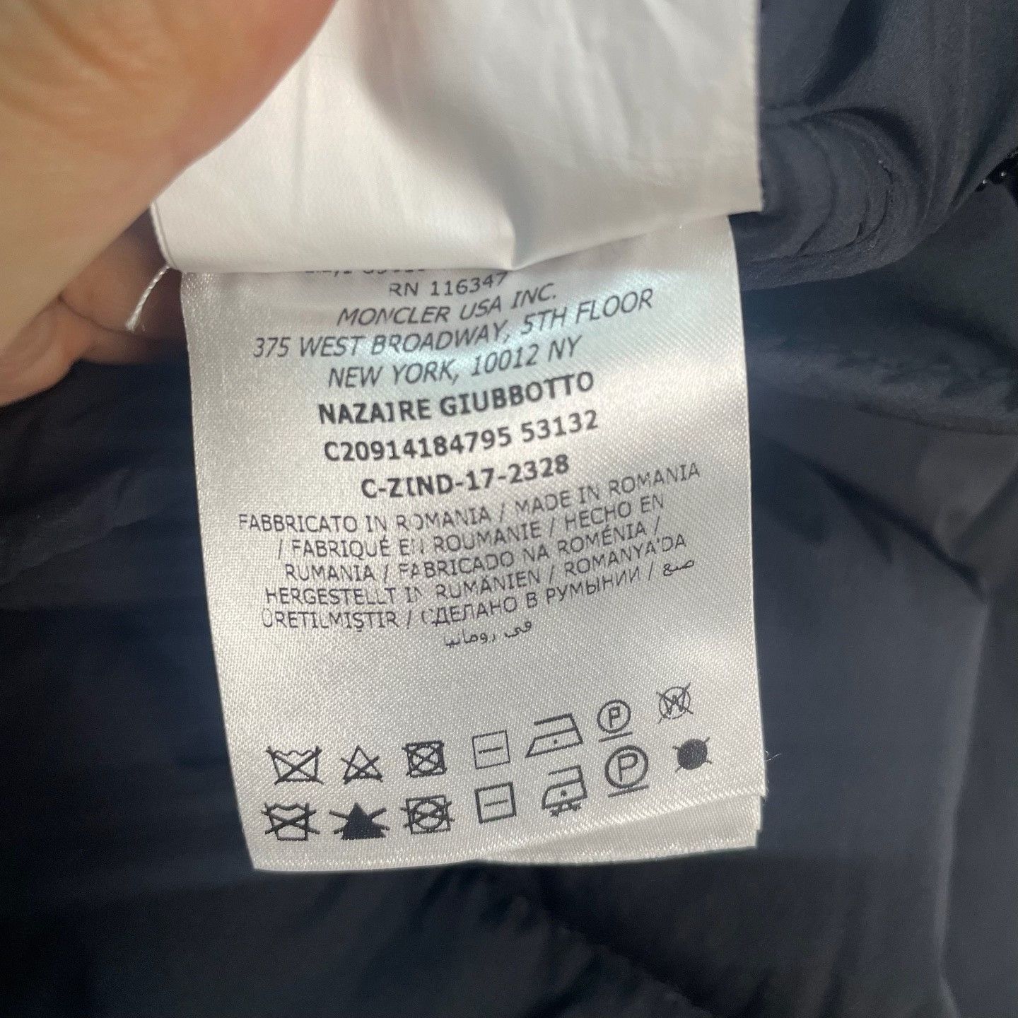 Moncler Moncler Nazaire Down Jacket Size XL Size US XL / EU 56 / 4 - 5 Thumbnail