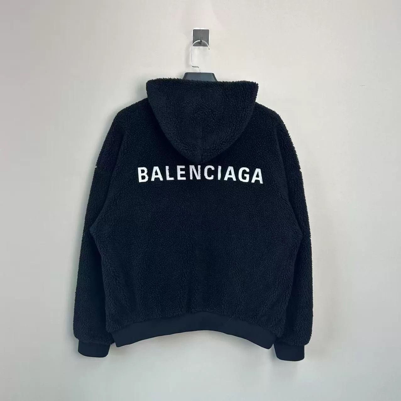 Balenciaga Balenciaga Fleece Zip-up Hoodie Size L Size US L / EU 52-54 / 3 - 2 Thumbnail
