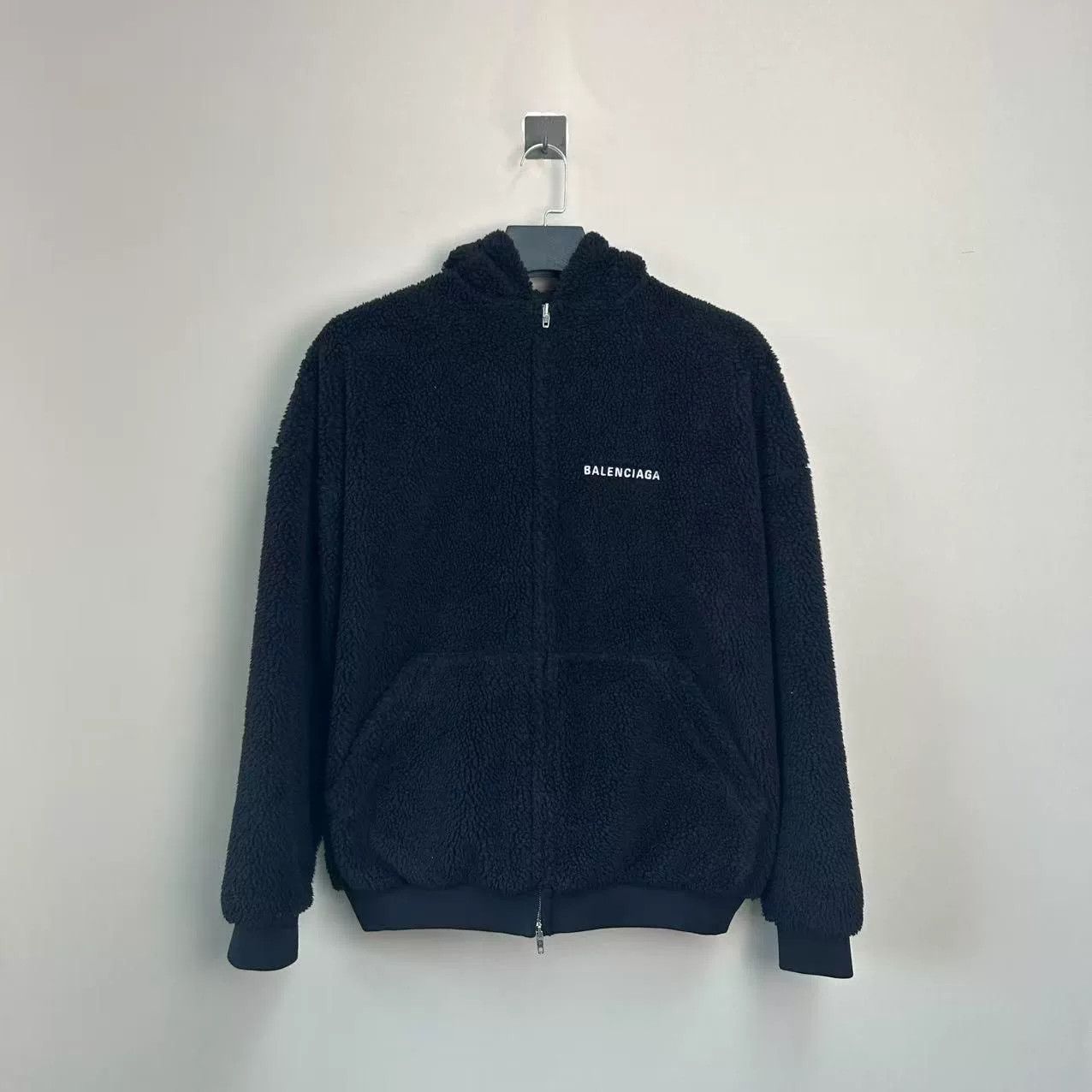 Balenciaga Balenciaga Fleece Zip-up Hoodie Size L Size US L / EU 52-54 / 3 - 3 Thumbnail