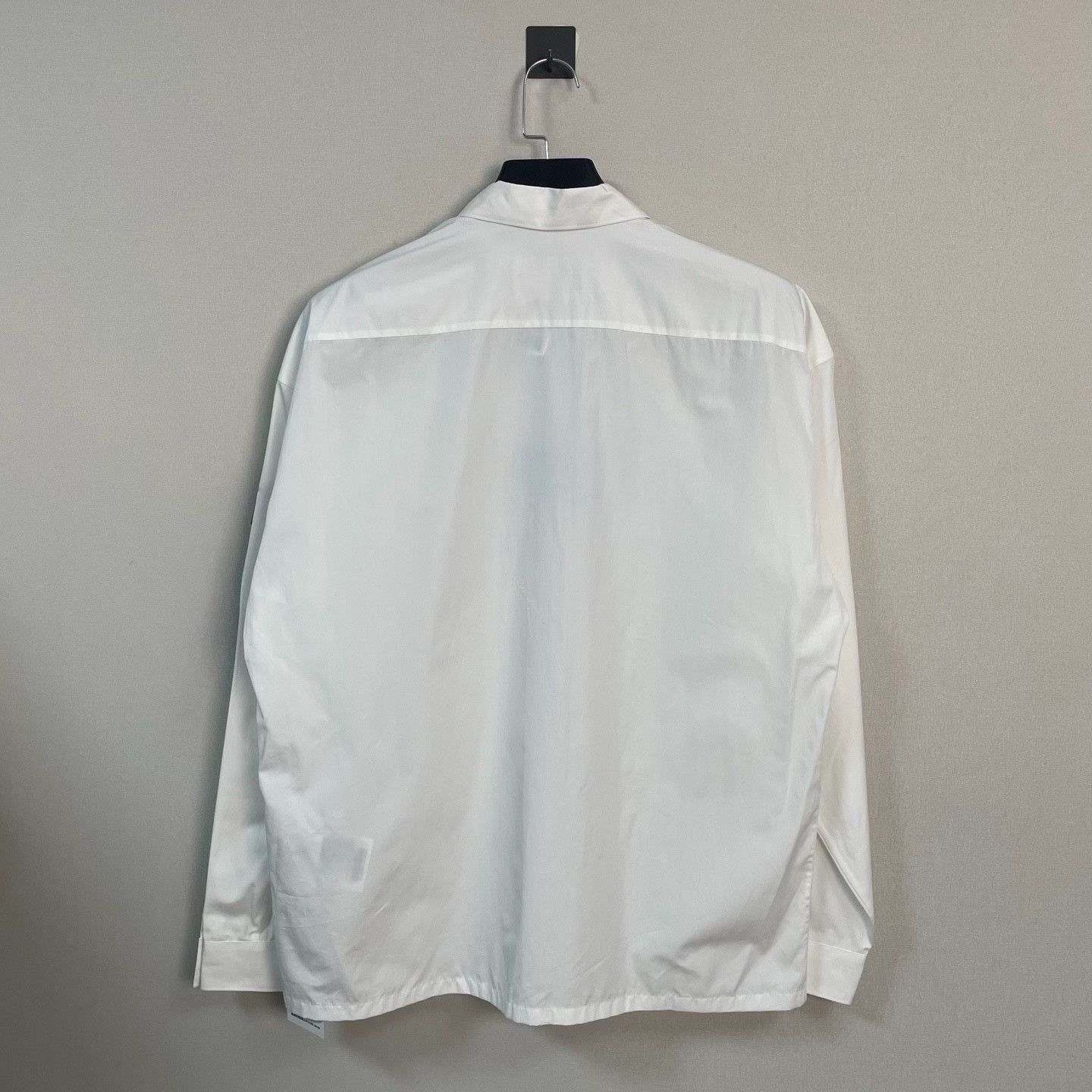 Prada Prada Zip Front Triangle Logo Shirt Size S Size US S / EU 44-46 / 1 - 3 Thumbnail