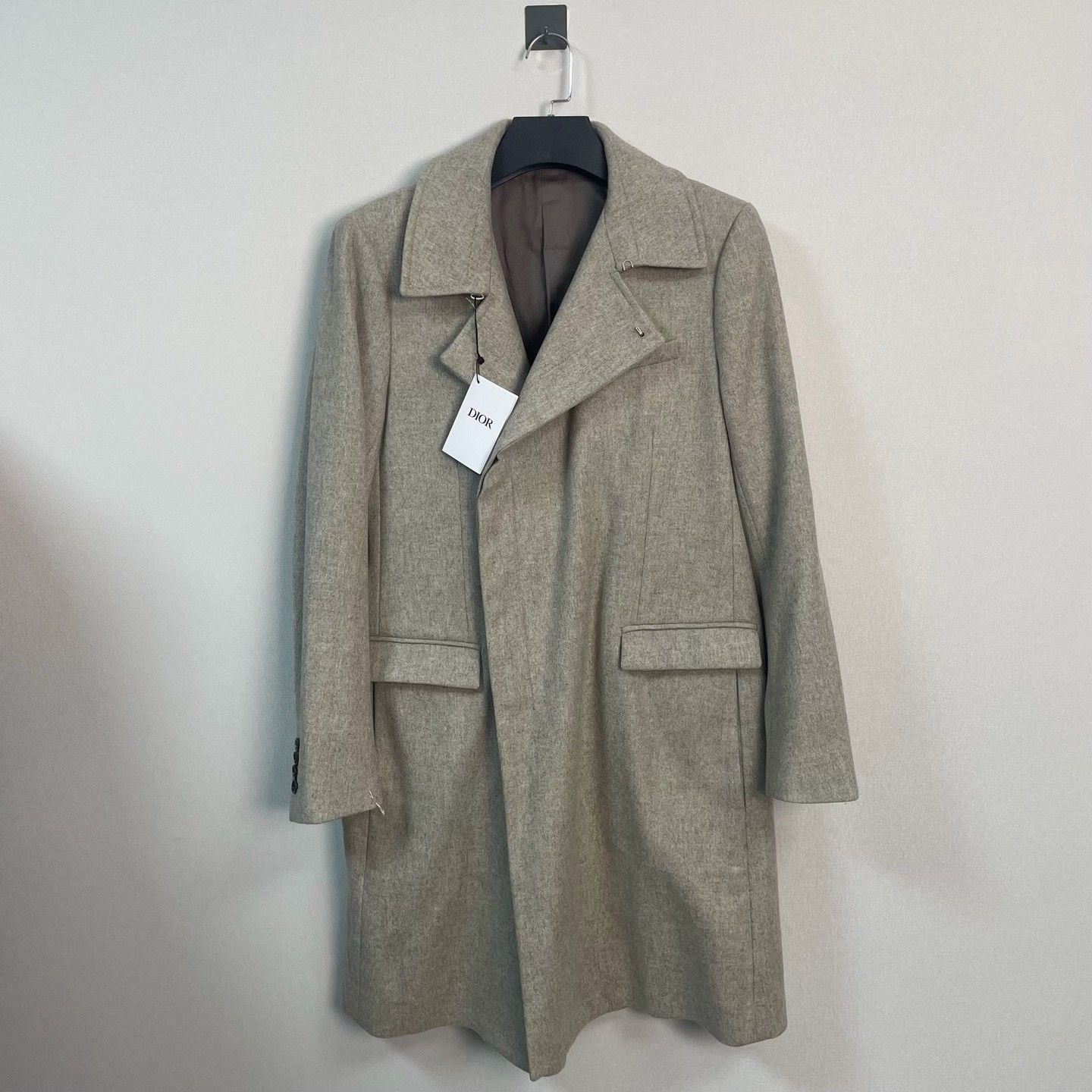 Dior Dior Wool Cashmere Overcoat Size 48 Size US M / EU 48-50 / 2 - 2 Thumbnail