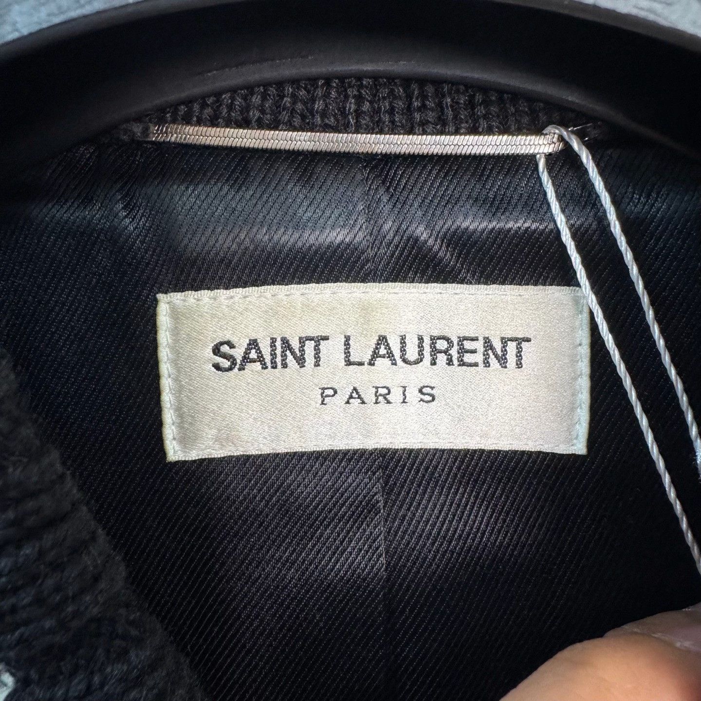 Saint Laurent Paris Saint Laurent Embroidered Logo Varsity Jacket Size 50 Size US M / EU 48-50 / 2 - 4 Thumbnail