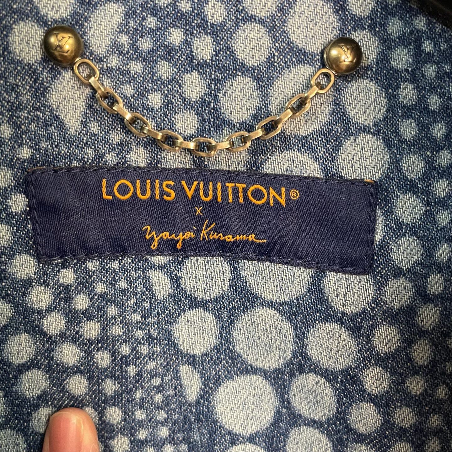Louis Vuitton Louis Vuitton x Yayoi Kusama Dot Denim Jacket Size 54 Size US L / EU 52-54 / 3 - 4 Thumbnail