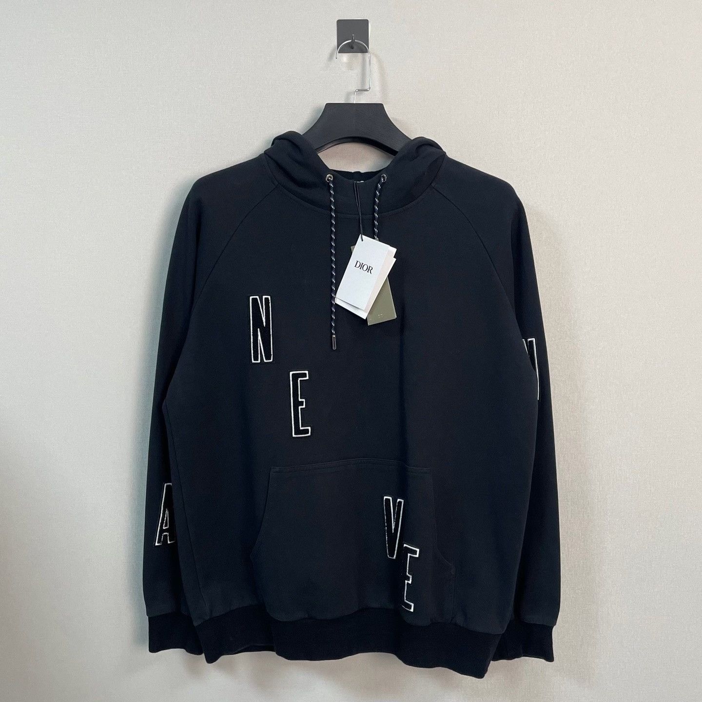 Dior Dior Embroidered Lettering Hoodie Size XXL Size US XXL / EU 58 / 5 - 2 Thumbnail