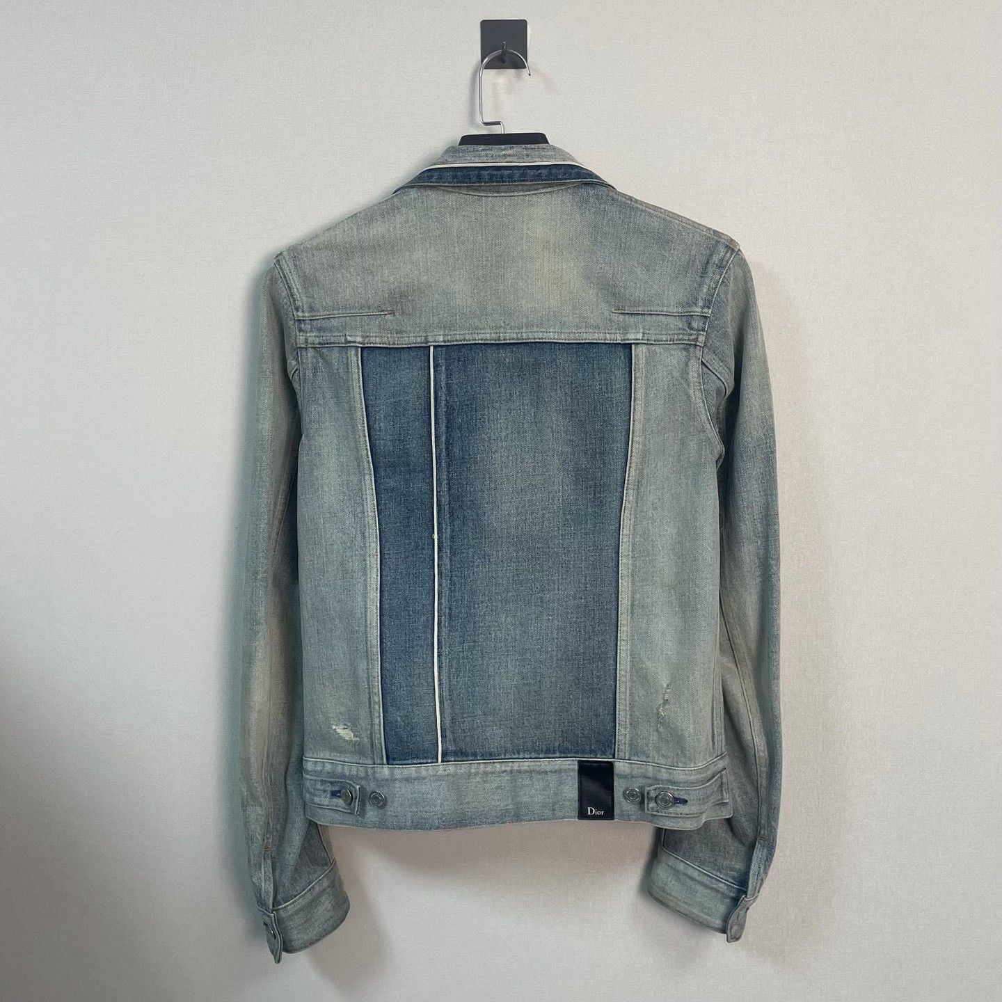Dior Dior Distressed Denim Jacket Size 48 Size US M / EU 48-50 / 2 - 3 Thumbnail