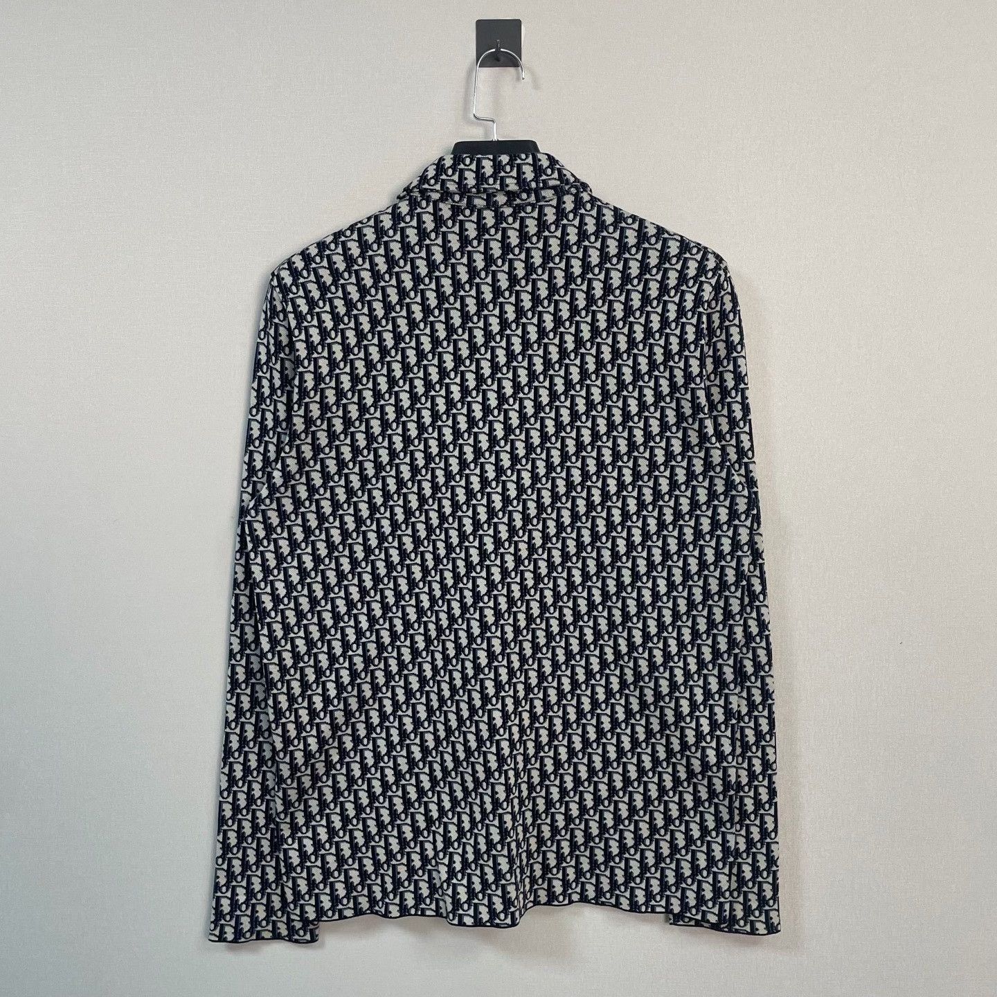 Dior Dior Oblique Knit Button Up Shirt Size M Size US M / EU 48-50 / 2 - 3 Thumbnail