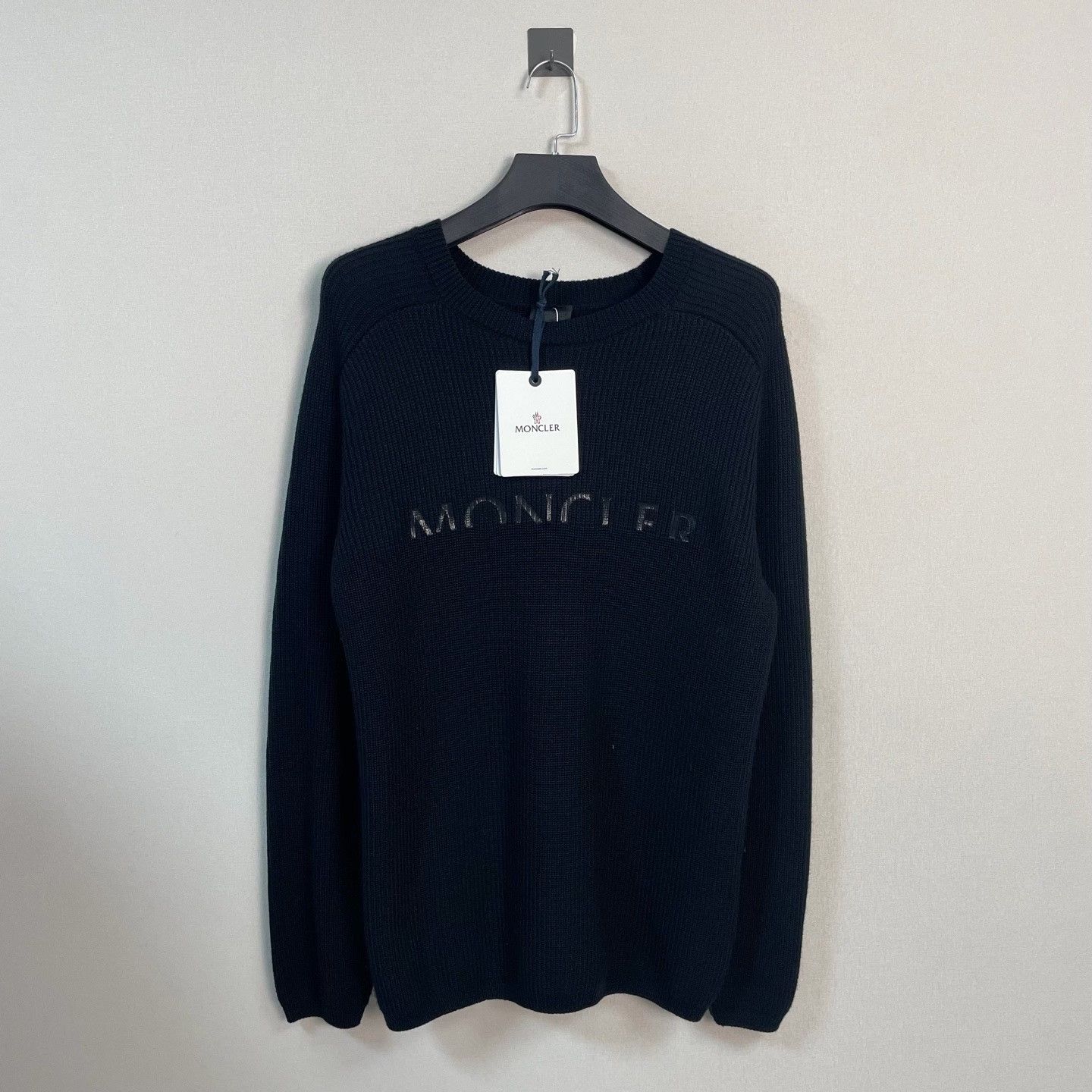 Moncler Moncler Logo Wool Blend Sweater Size XL Size US XL / EU 56 / 4 - 2 Thumbnail