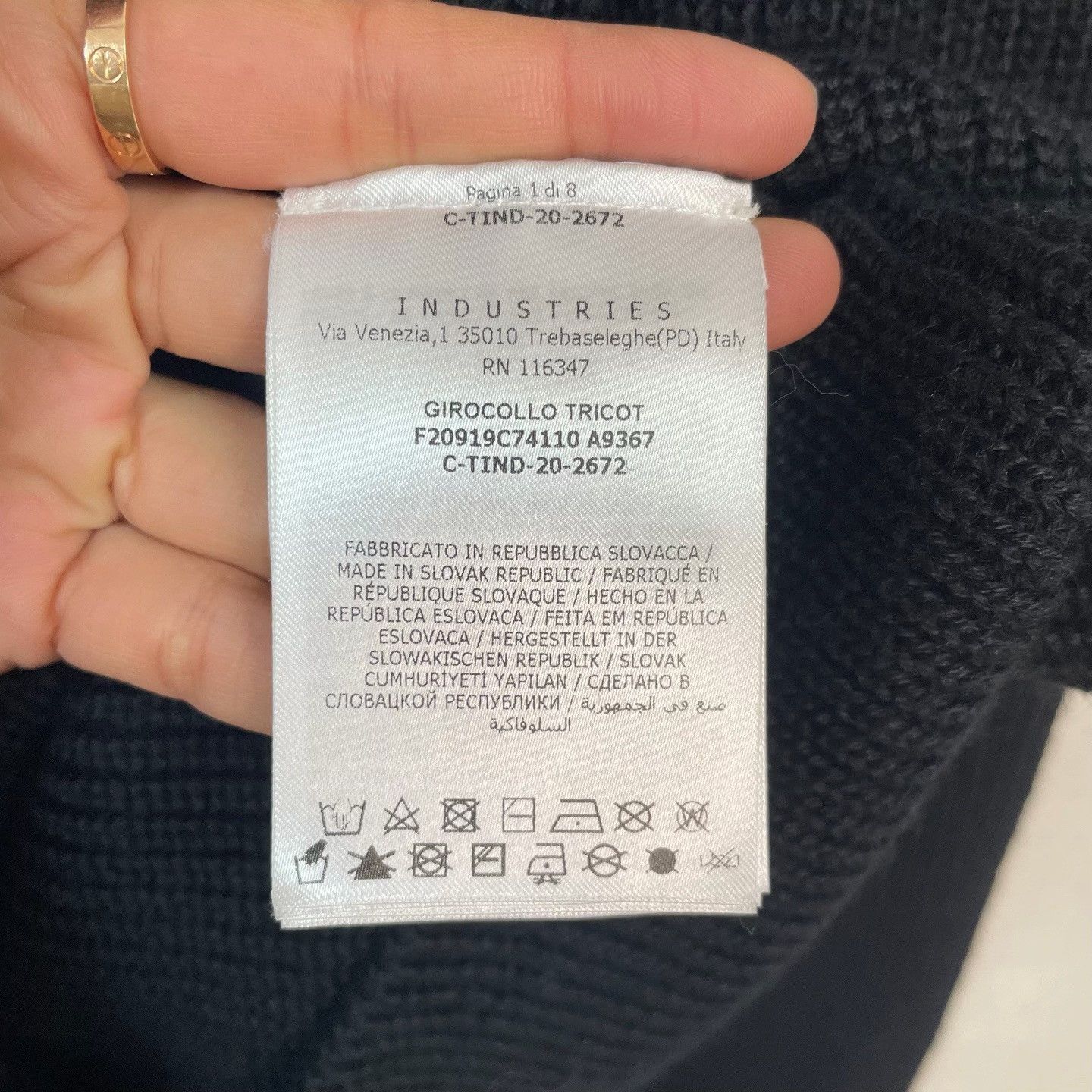 Moncler Moncler Logo Wool Blend Sweater Size XL Size US XL / EU 56 / 4 - 5 Thumbnail