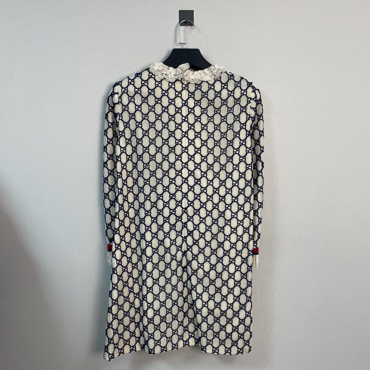 Gucci Gucci GG Monogram Lace Mini Dress Size 42 Size M / US 6-8 / IT 42-44 - 3 Thumbnail