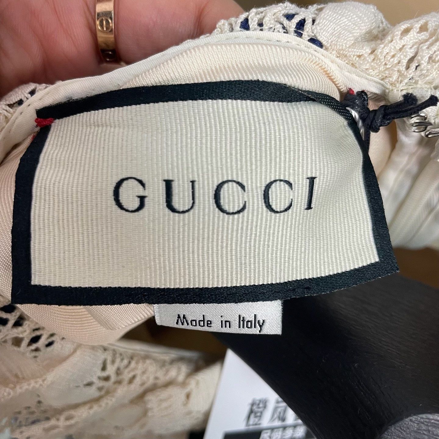 Gucci Gucci GG Monogram Lace Mini Dress Size 42 Size M / US 6-8 / IT 42-44 - 4 Thumbnail