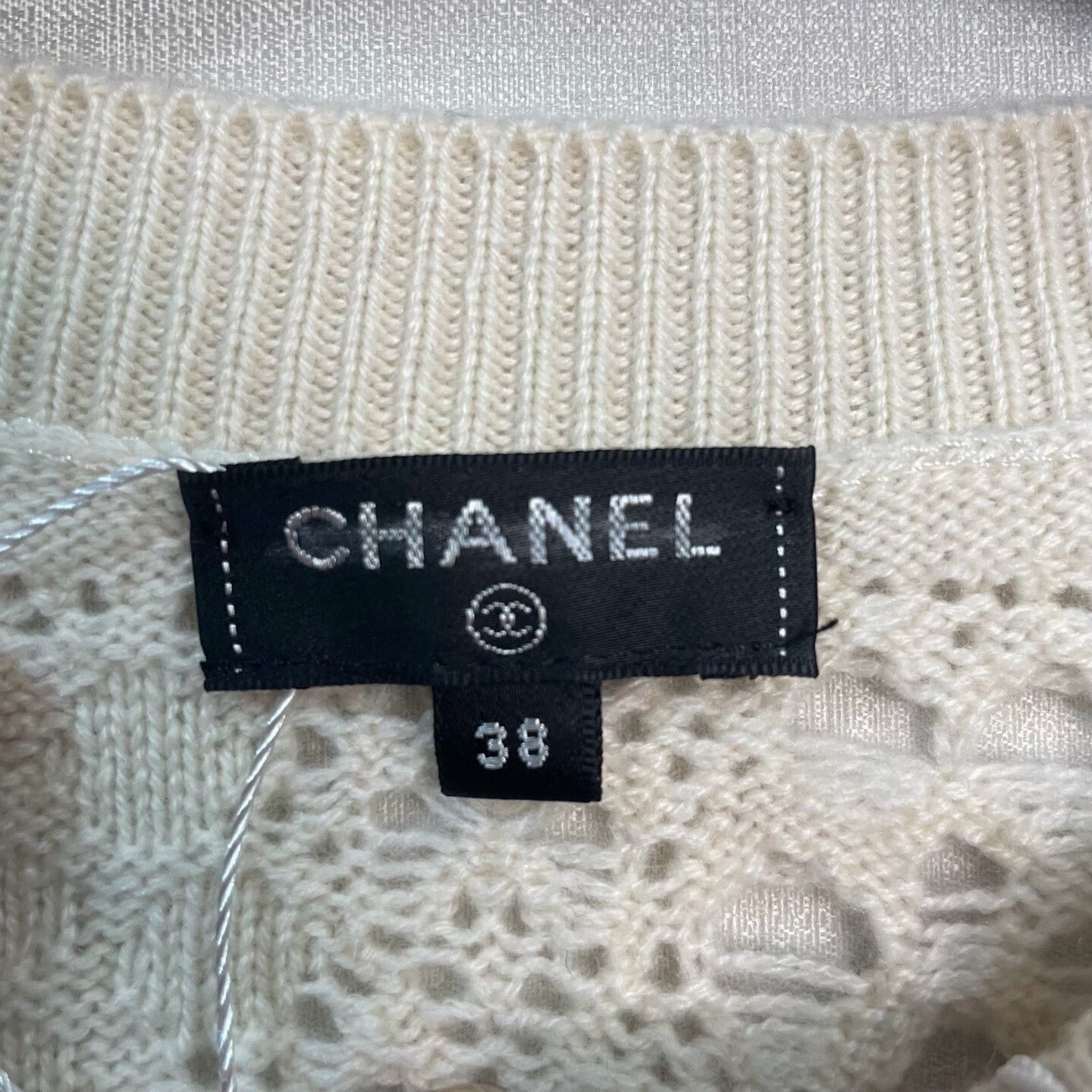 Chanel Chanel Open Knit Striped Sweater Size 38 Size S / US 4 / IT 40 - 4 Thumbnail