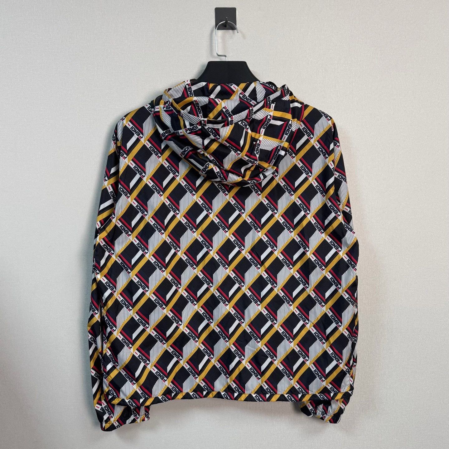 Fendi Fendi Logo Print Hooded Jacket Size M Size US M / EU 48-50 / 2 - 3 Thumbnail