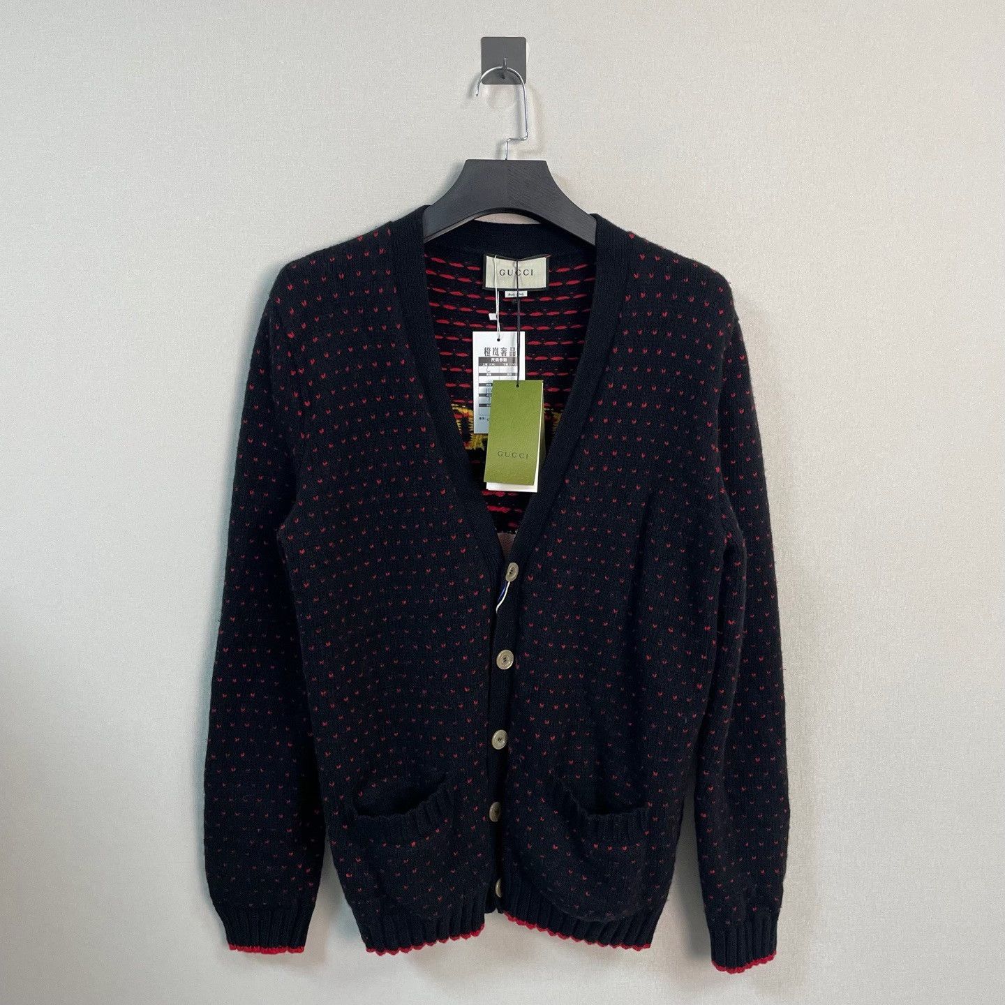 Gucci Gucci Sheep Motif Cardigan Size L Size US L / EU 52-54 / 3 - 2 Thumbnail