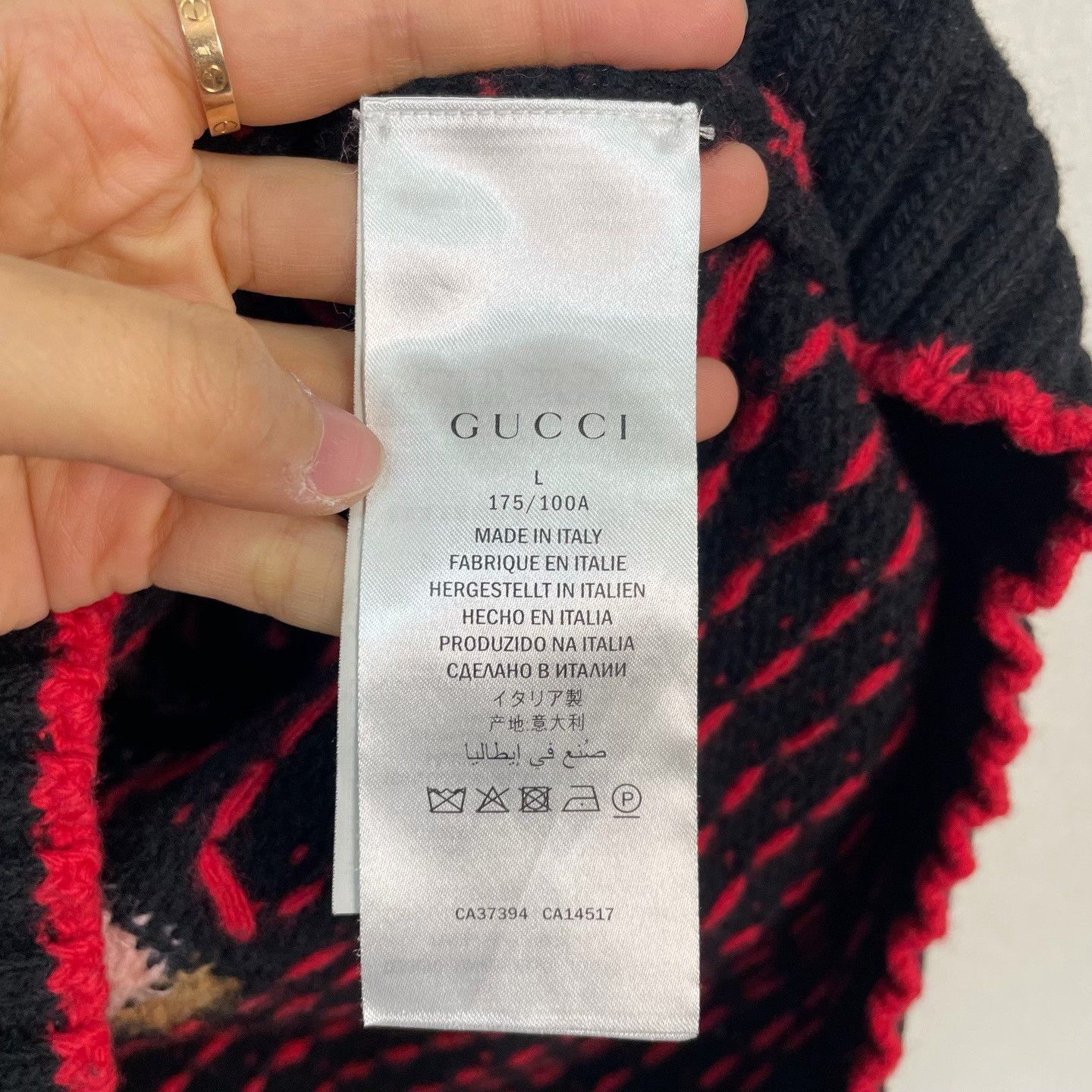 Gucci Gucci Sheep Motif Cardigan Size L Size US L / EU 52-54 / 3 - 5 Thumbnail