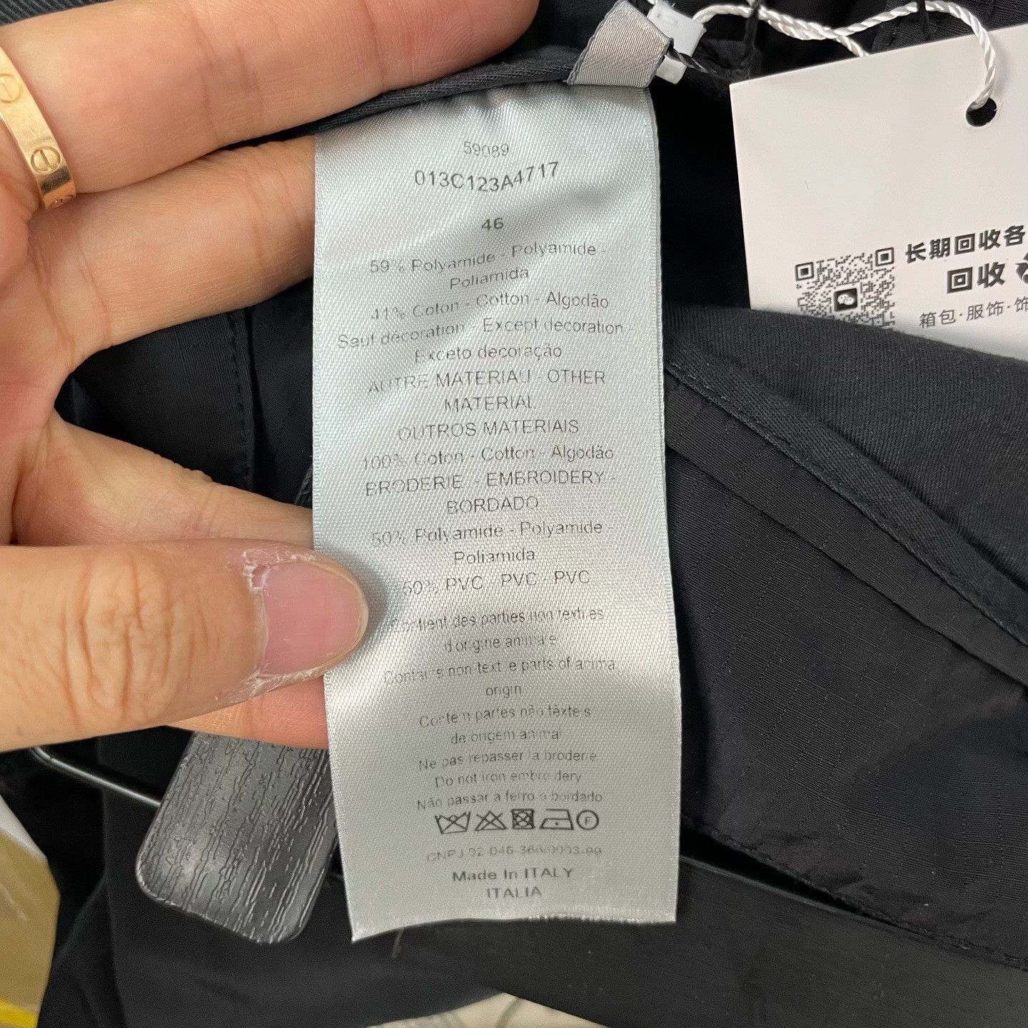 Dior Dior Pocket Cargo Pants Size 30 Size US 30 / EU 46 - 5 Thumbnail