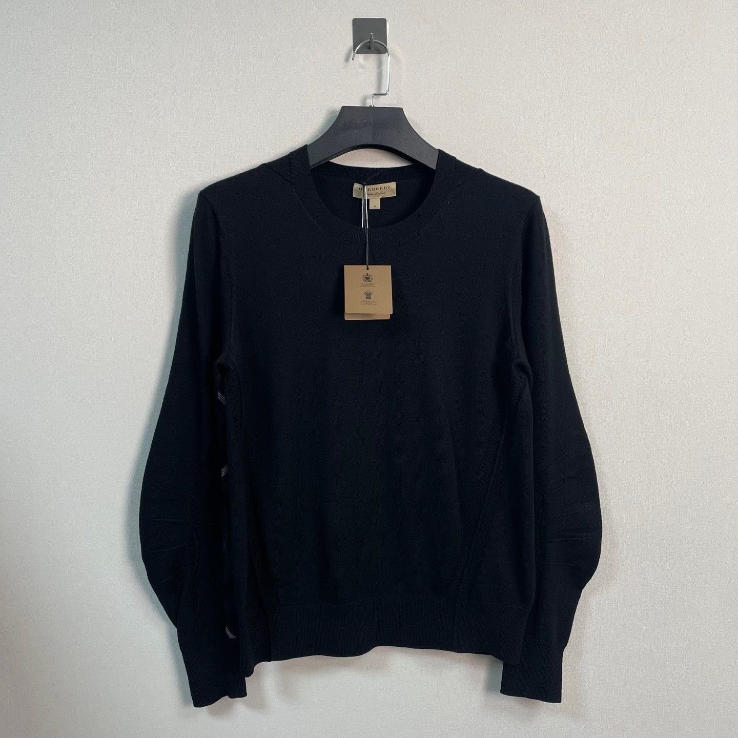 Burberry Burberry Merino Wool Crewneck Sweater Size M Size US M / EU 48-50 / 2 - 2 Thumbnail