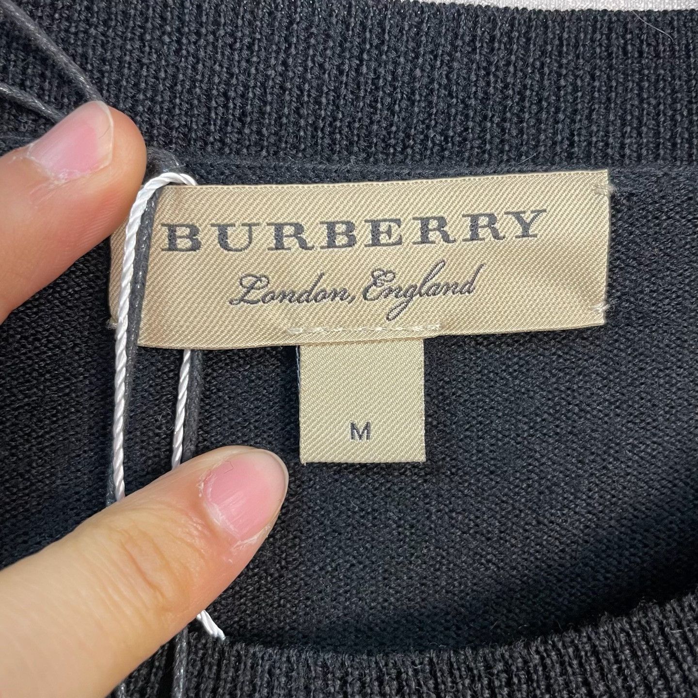 Burberry Burberry Merino Wool Crewneck Sweater Size M Size US M / EU 48-50 / 2 - 4 Thumbnail