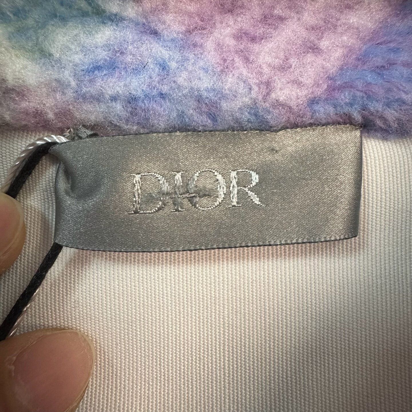 Dior Dior x ERL Plaid Fleece Half-Zip Jacket Size L Size US L / EU 52-54 / 3 - 4 Thumbnail