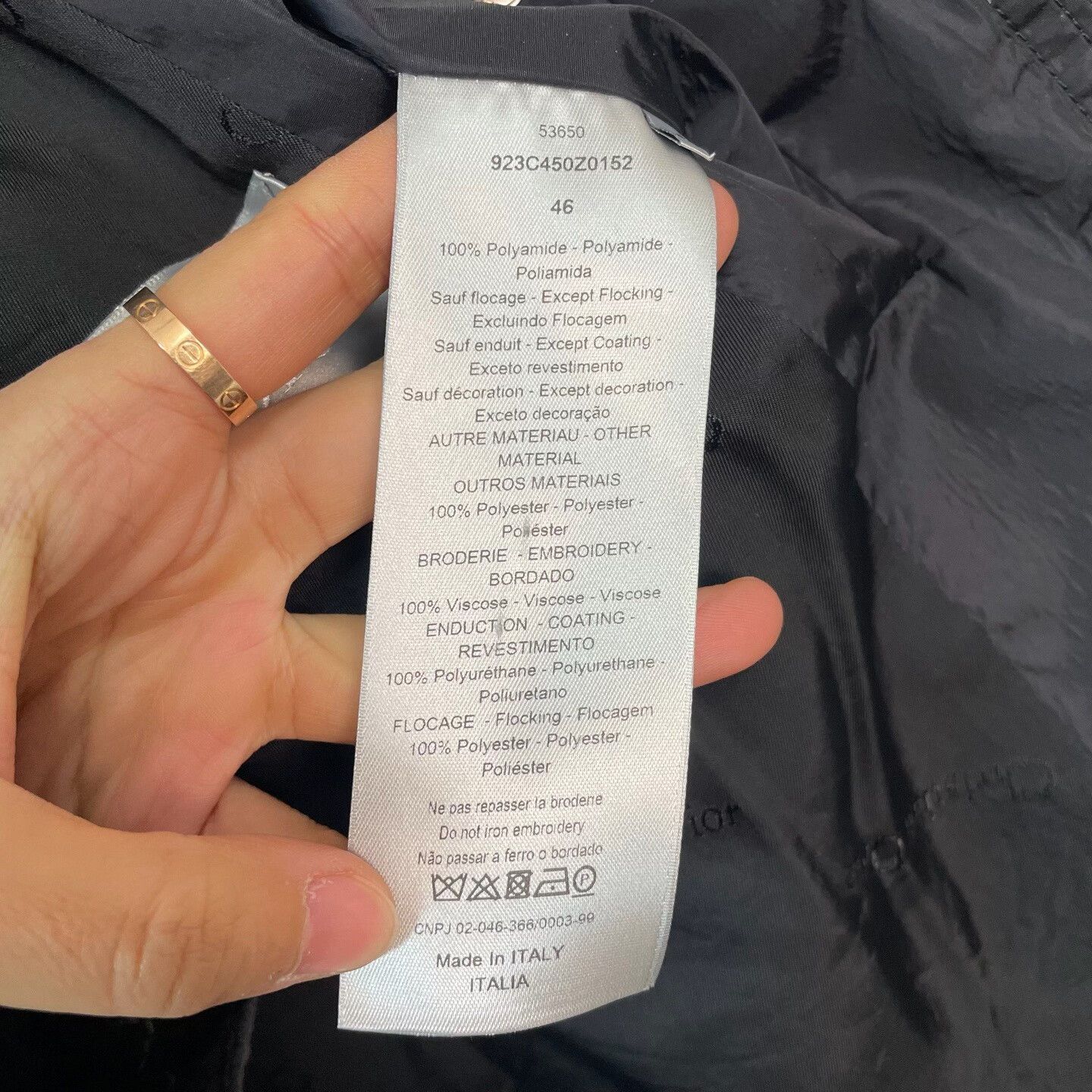 Dior Dior x Kaws Bee Logo Hooded Jacket Size S Size US S / EU 44-46 / 1 - 5 Thumbnail