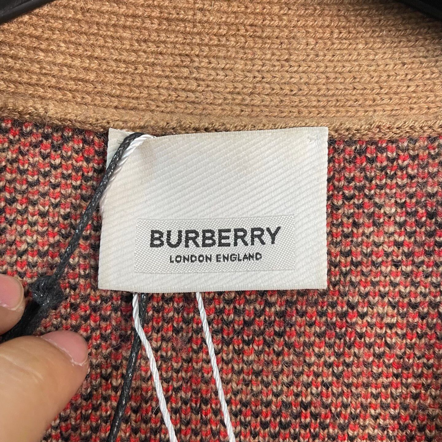 Burberry Burberry Check Cashmere Cardigan Size S Size US S / EU 44-46 / 1 - 4 Thumbnail