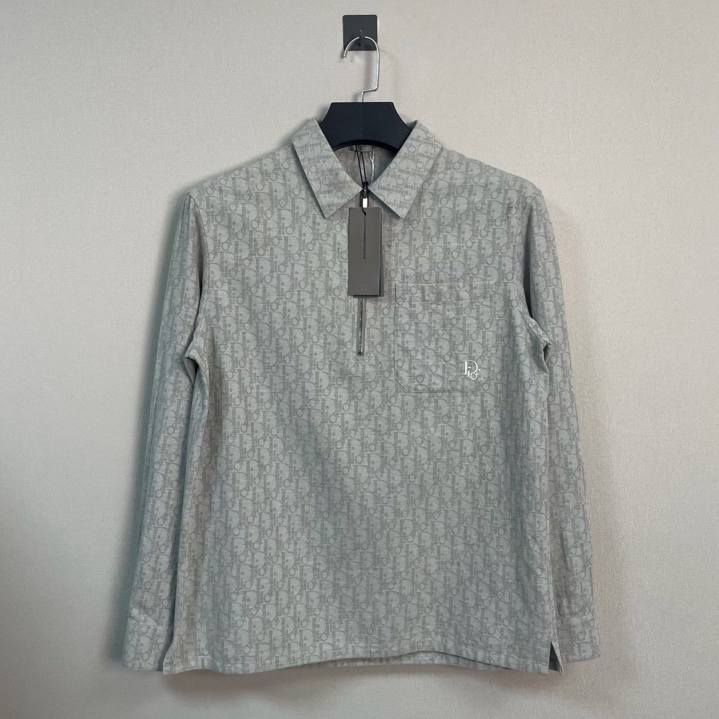 Dior Dior Oblique Half-Zip Overshirt Size S Size US S / EU 44-46 / 1 - 2 Thumbnail