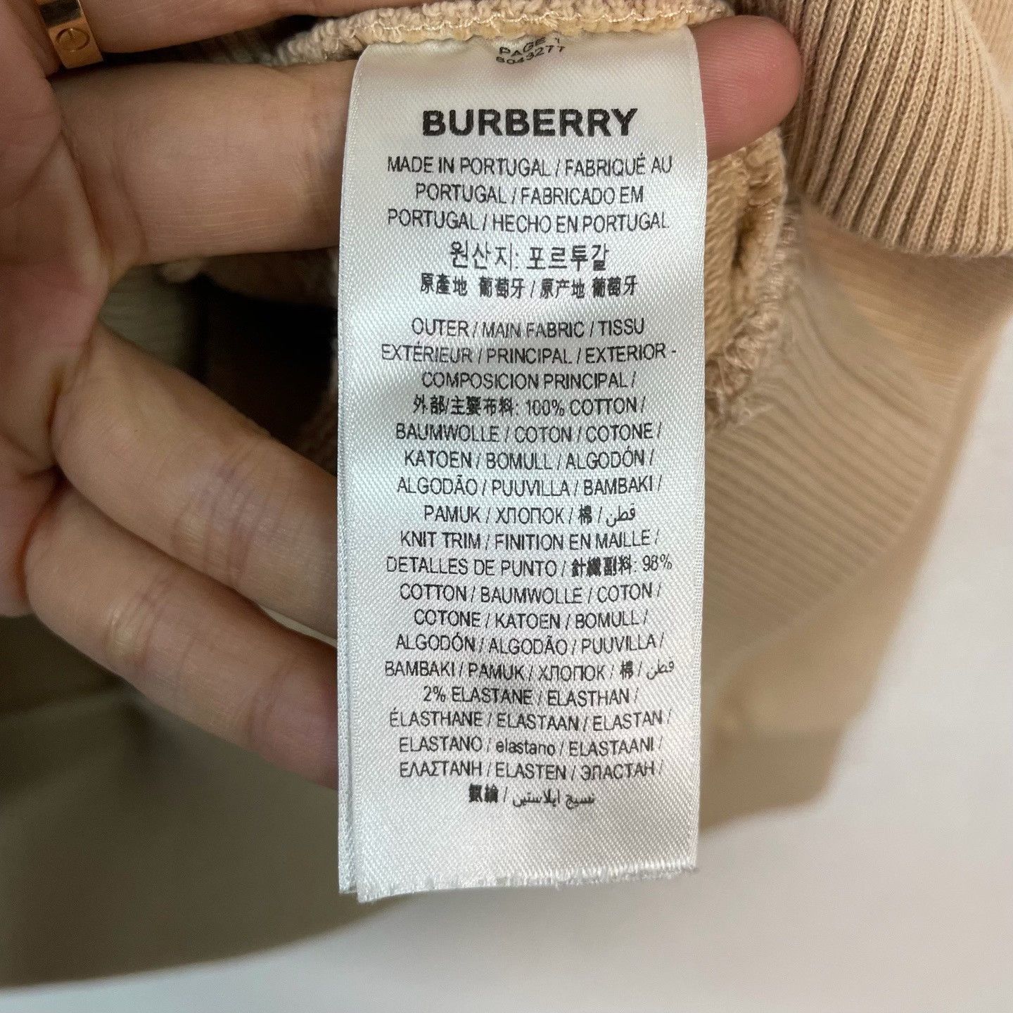Burberry Burberry Horseferry Logo Sweatshirt Size M Size US M / EU 48-50 / 2 - 5 Thumbnail