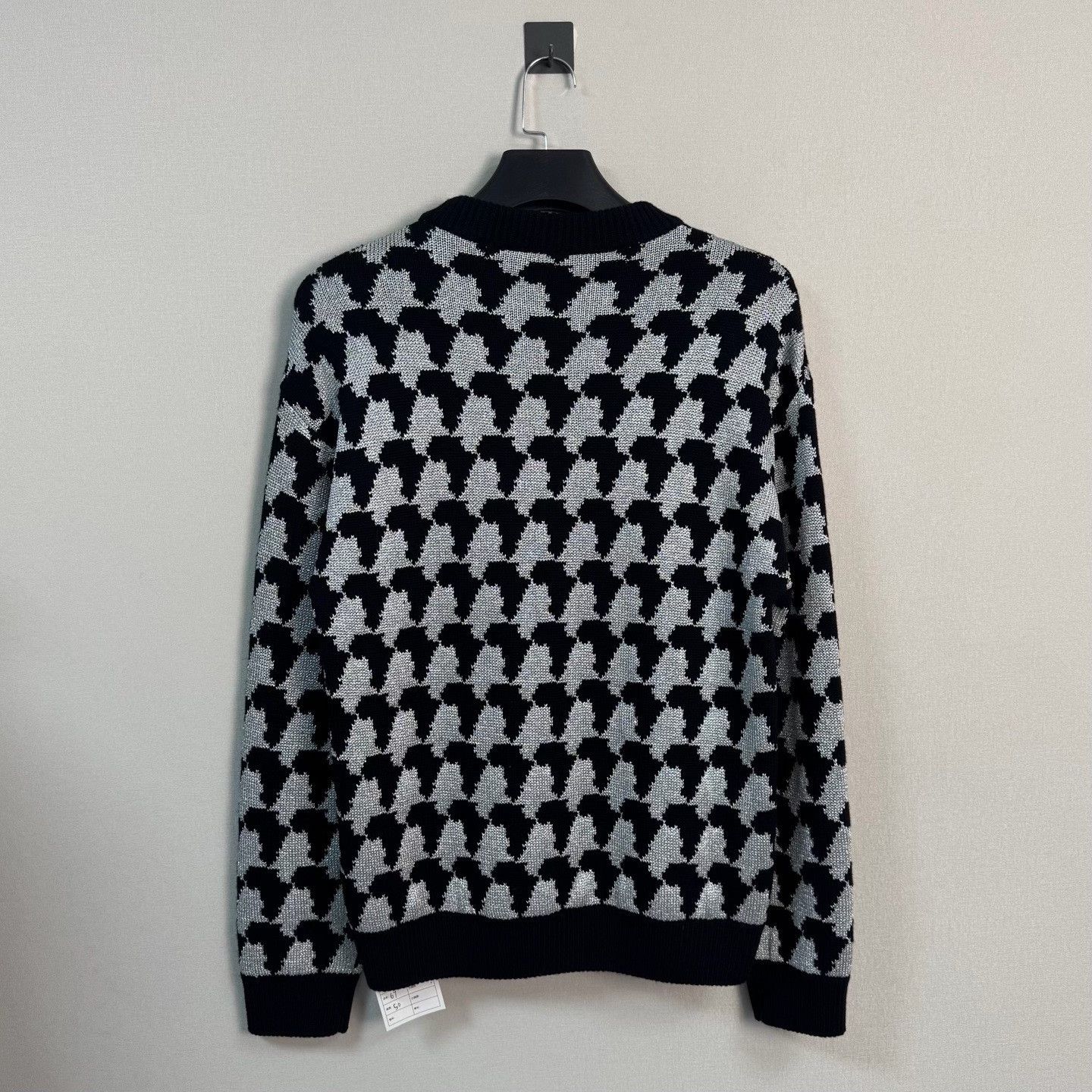 Louis Vuitton Louis Vuitton Jacquard Houndstooth Knit Sweater Size S Size US S / EU 44-46 / 1 - 3 Thumbnail