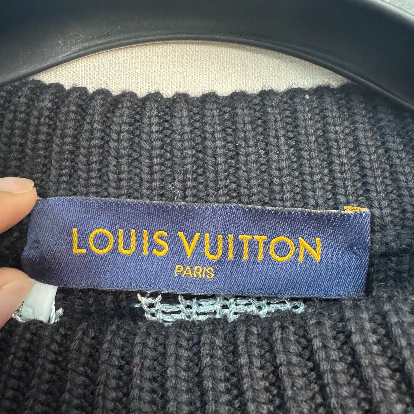 Louis Vuitton Louis Vuitton Jacquard Houndstooth Knit Sweater Size S Size US S / EU 44-46 / 1 - 4 Thumbnail