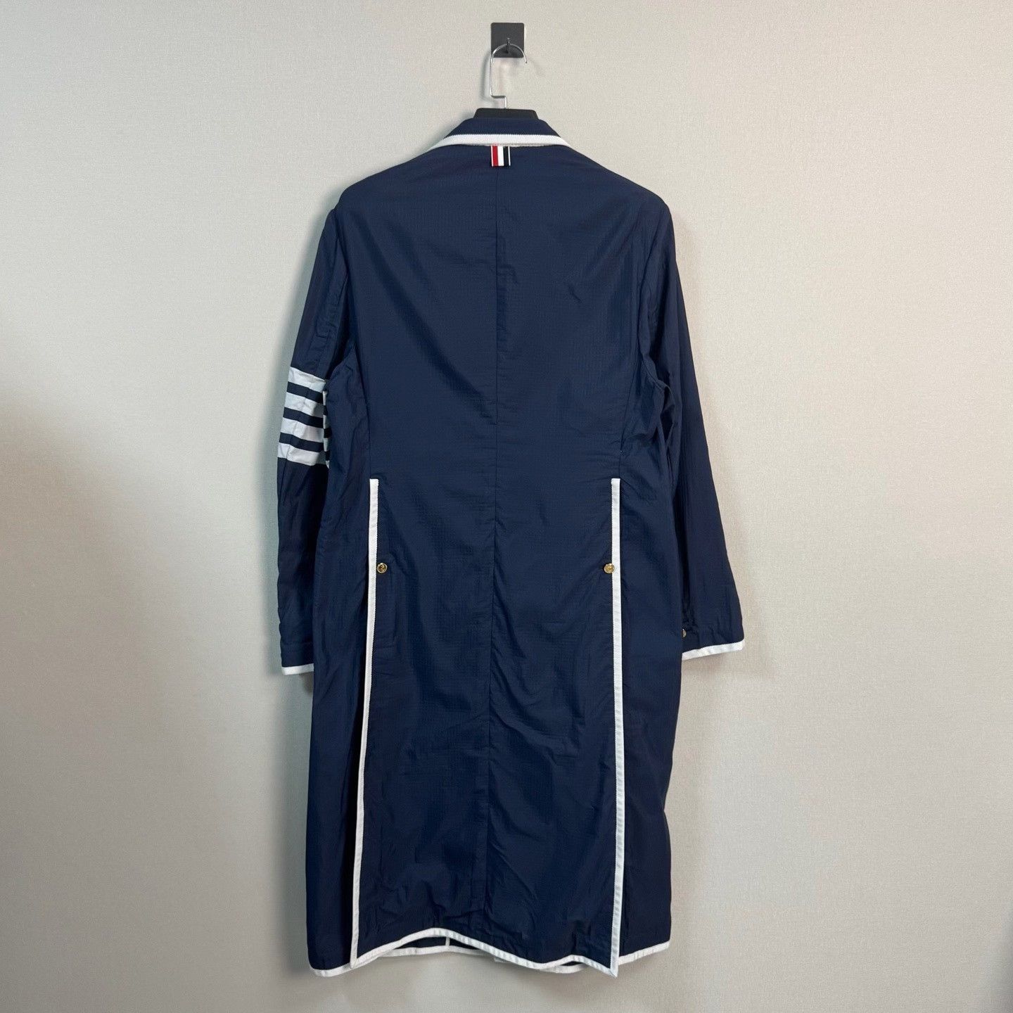 Thom Browne Thom Browne 4-Bar Nylon Trench Coat Size 3 Size US L / EU 52-54 / 3 - 3 Thumbnail