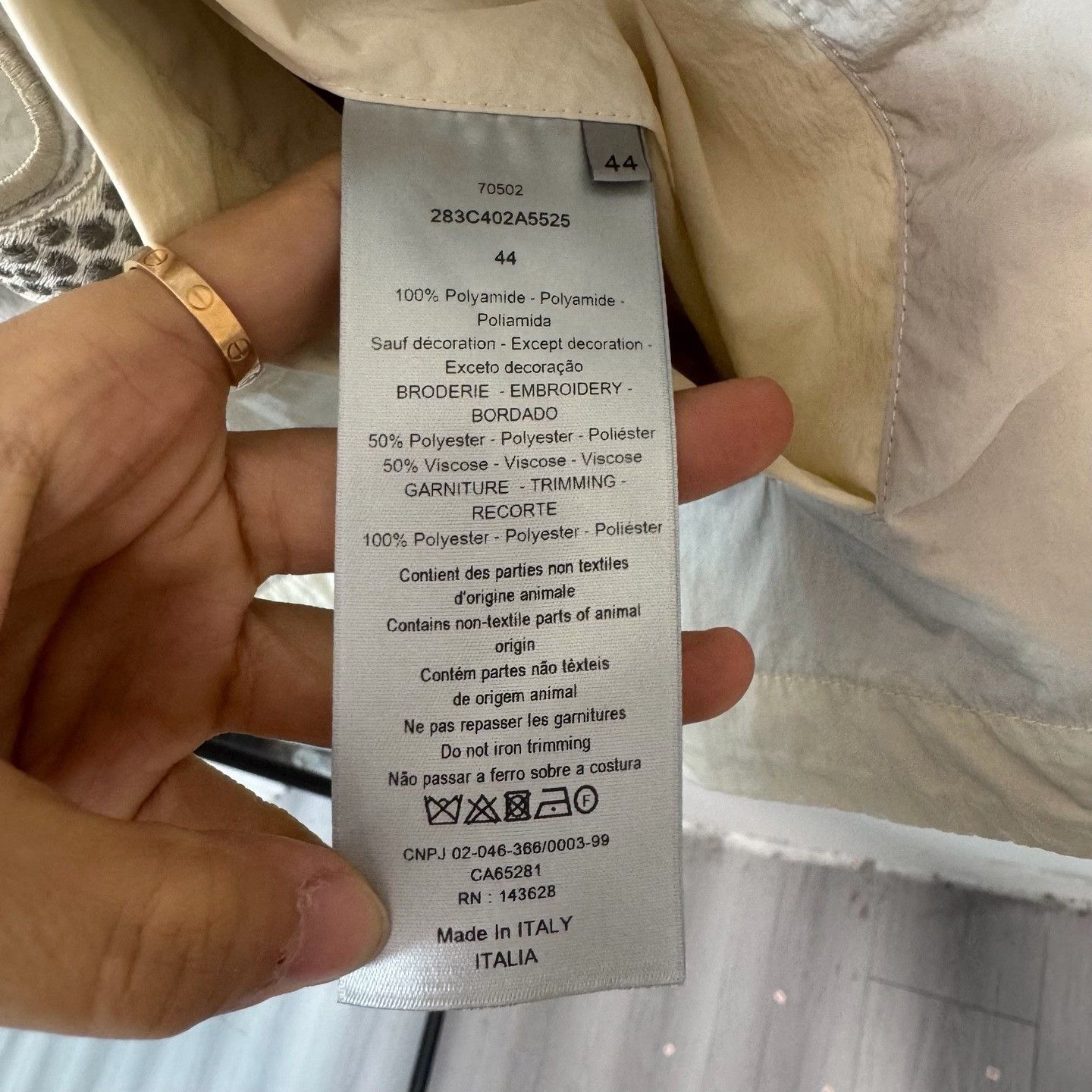 Dior Dior x Travis Scott Half-Zip Jacket Size S Size US S / EU 44-46 / 1 - 5 Thumbnail