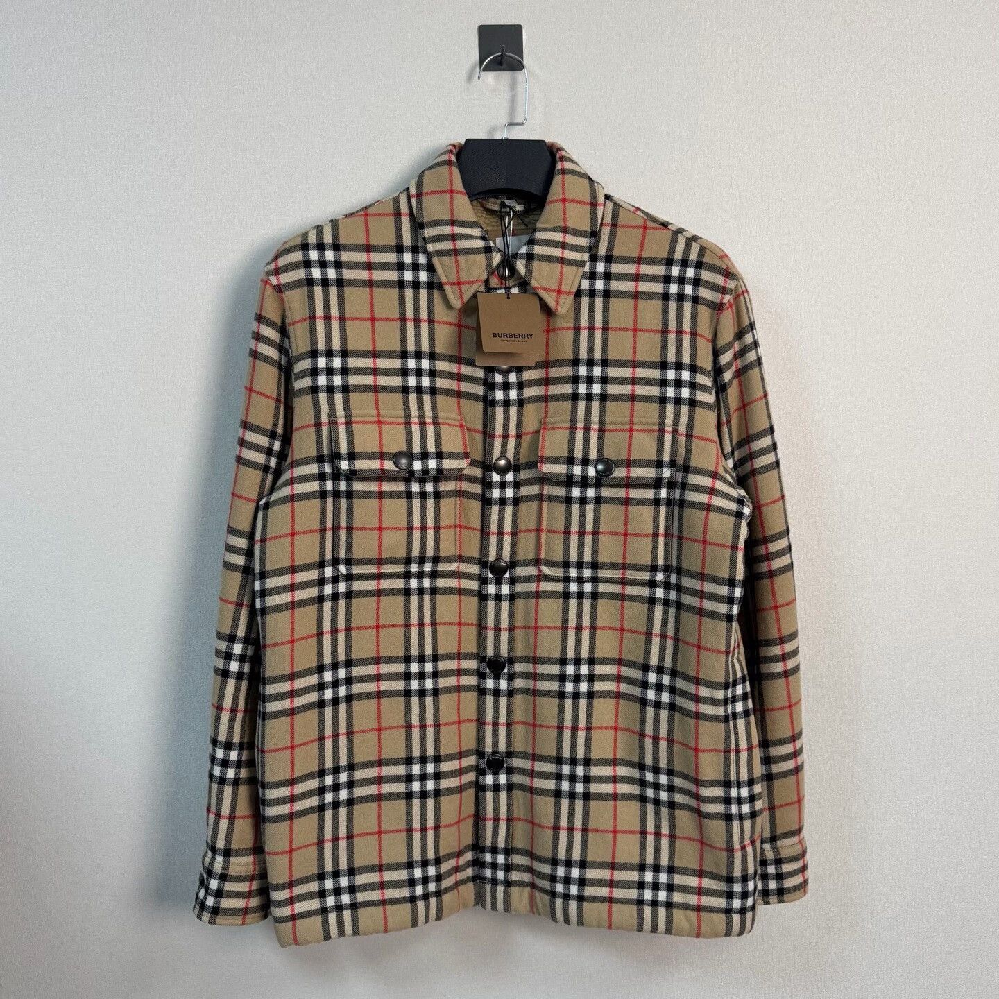 Burberry Burberry Classic Check Wool-Blend Jacket Size S Size US S / EU 44-46 / 1 - 2 Thumbnail