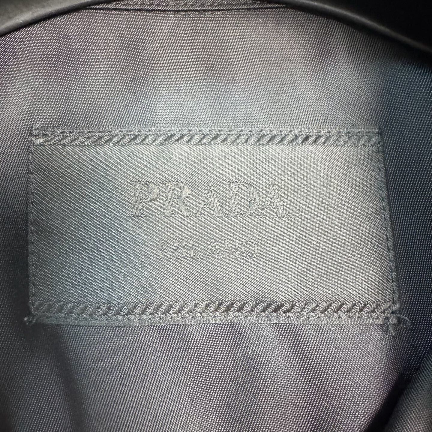 Prada Prada Colorblock Logo Plate Shirt Jacket XL Size US XL / EU 56 / 4 - 4 Thumbnail