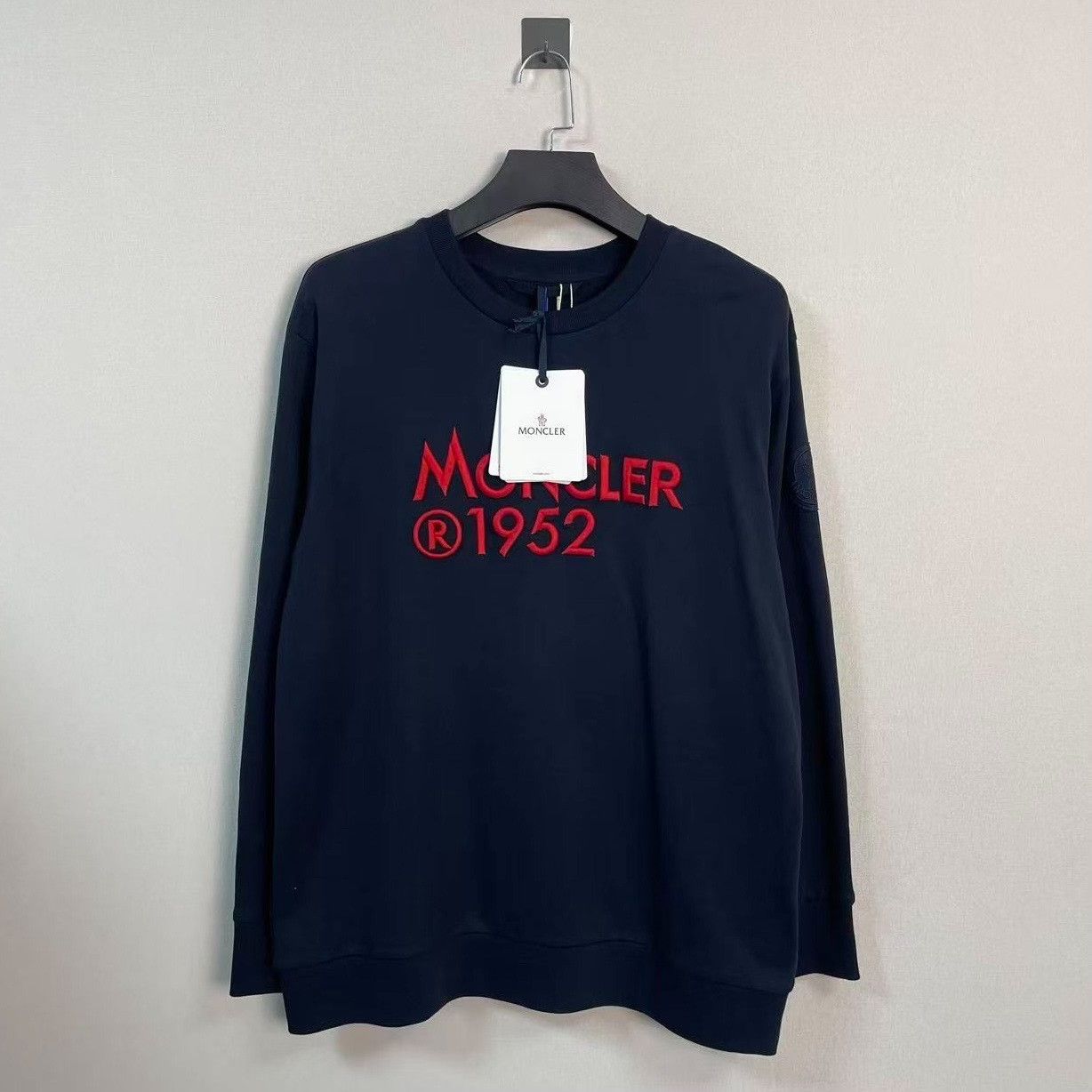 Moncler Moncler 1952 Logo Sweatshirt M Size US M / EU 48-50 / 2 - 2 Thumbnail