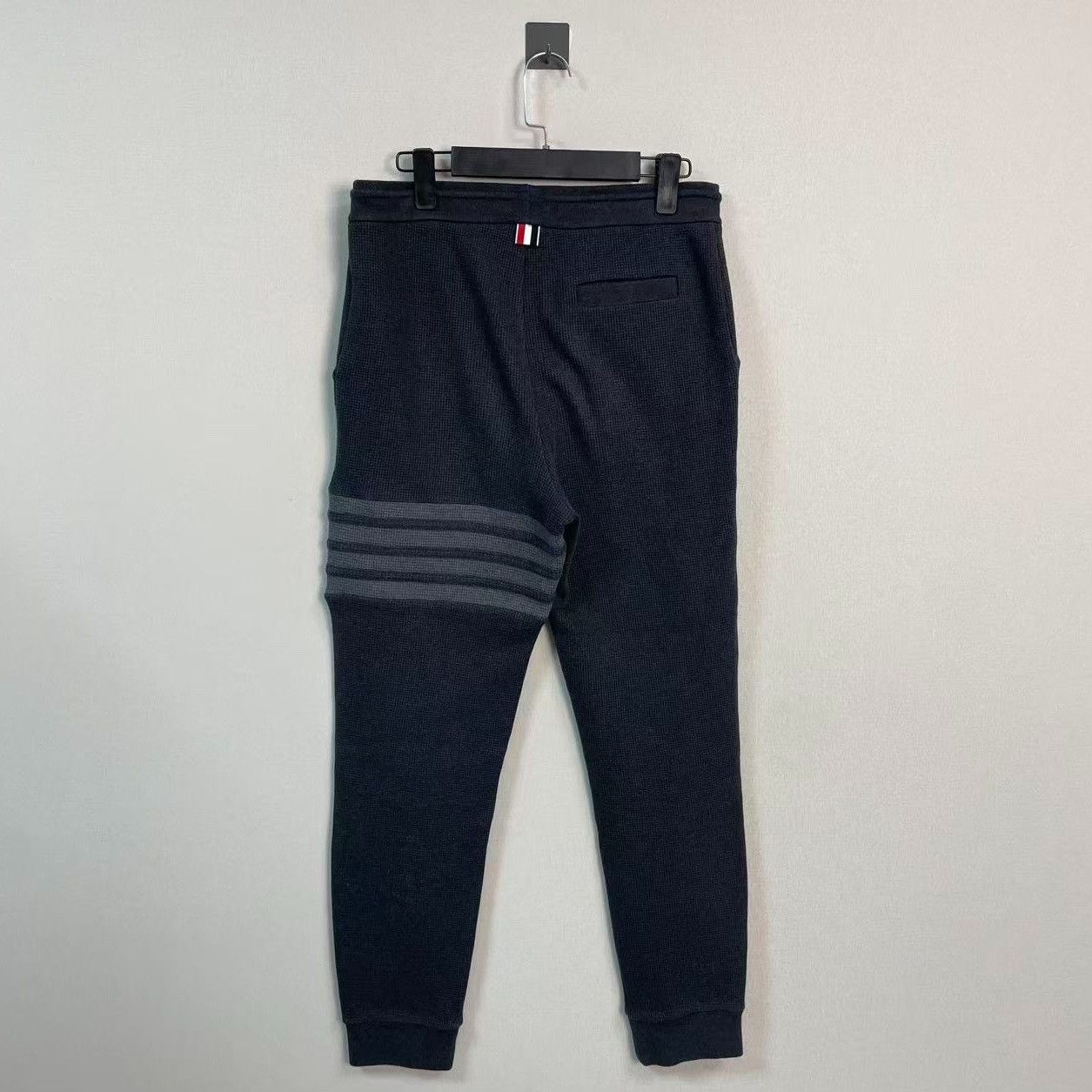 Thom Browne Thom Browne Waffle Knit 4-Bar Sweatpants Size 1 Size US 30 / EU 46 - 3 Thumbnail