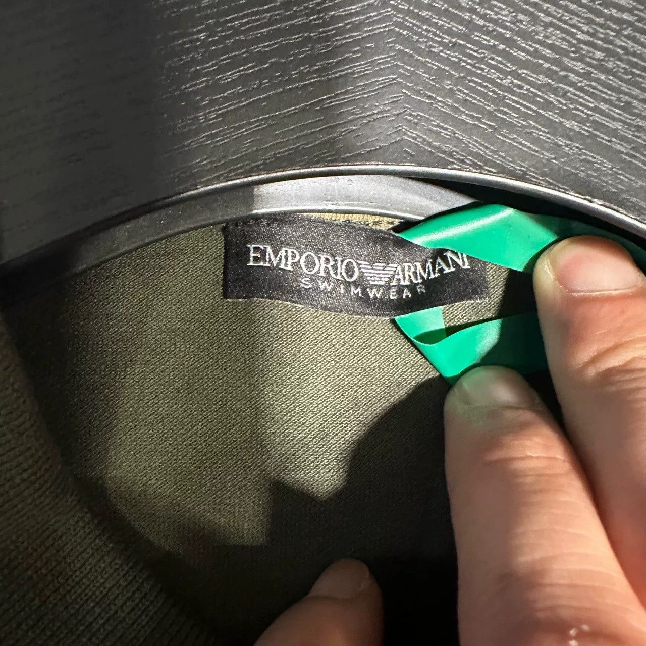 Emporio Armani Emporio Armani Green Polo Shirt Size XL Size US XL / EU 56 / 4 - 3 Thumbnail