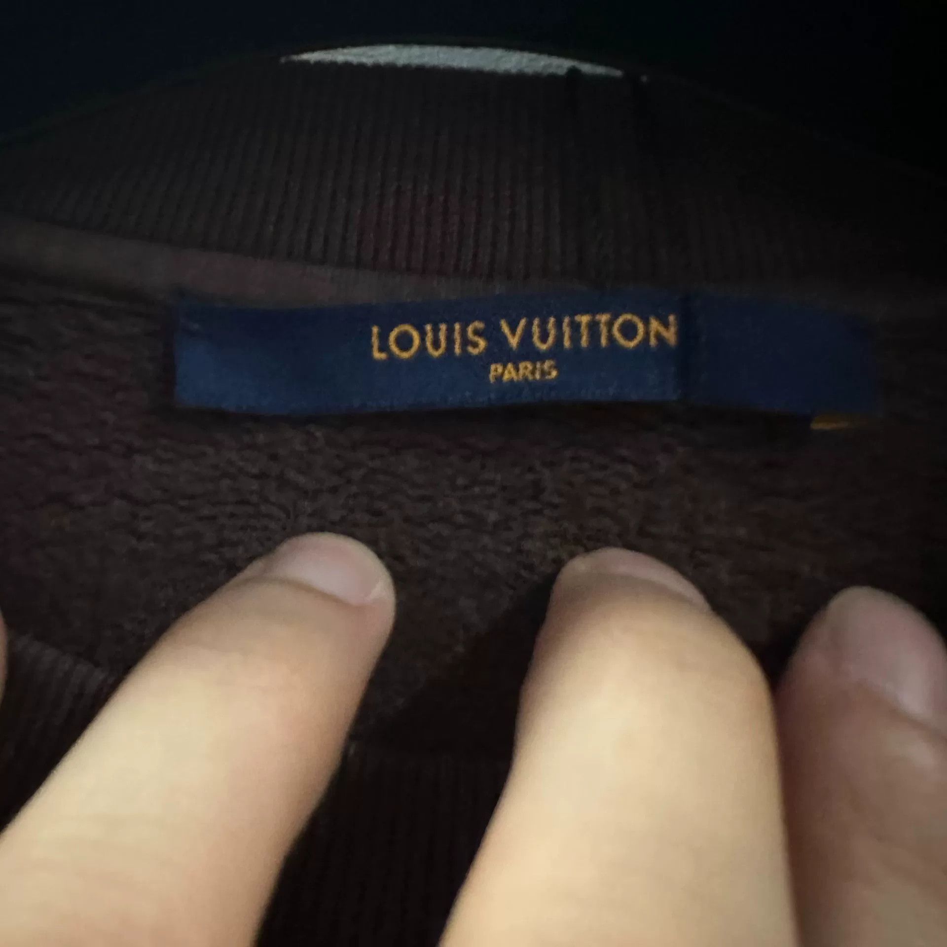Louis Vuitton Louis Vuitton Logo Crewneck Sweatshirt Brown Size M Size US M / EU 48-50 / 2 - 4 Thumbnail