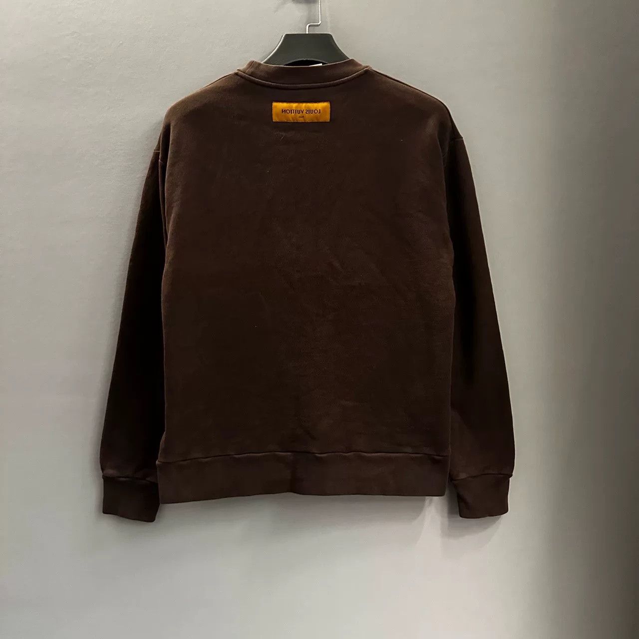 Louis Vuitton Louis Vuitton Logo Crewneck Sweatshirt Brown Size M Size US M / EU 48-50 / 2 - 3 Thumbnail