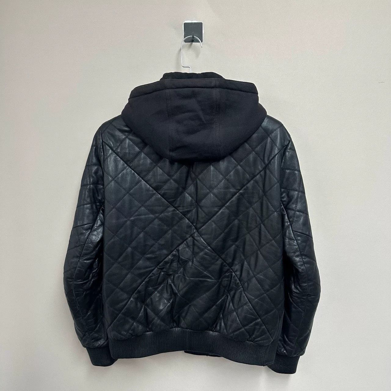 Givenchy Givenchy Quilted Leather Sleeve Hoodie Size M Size US M / EU 48-50 / 2 - 3 Thumbnail