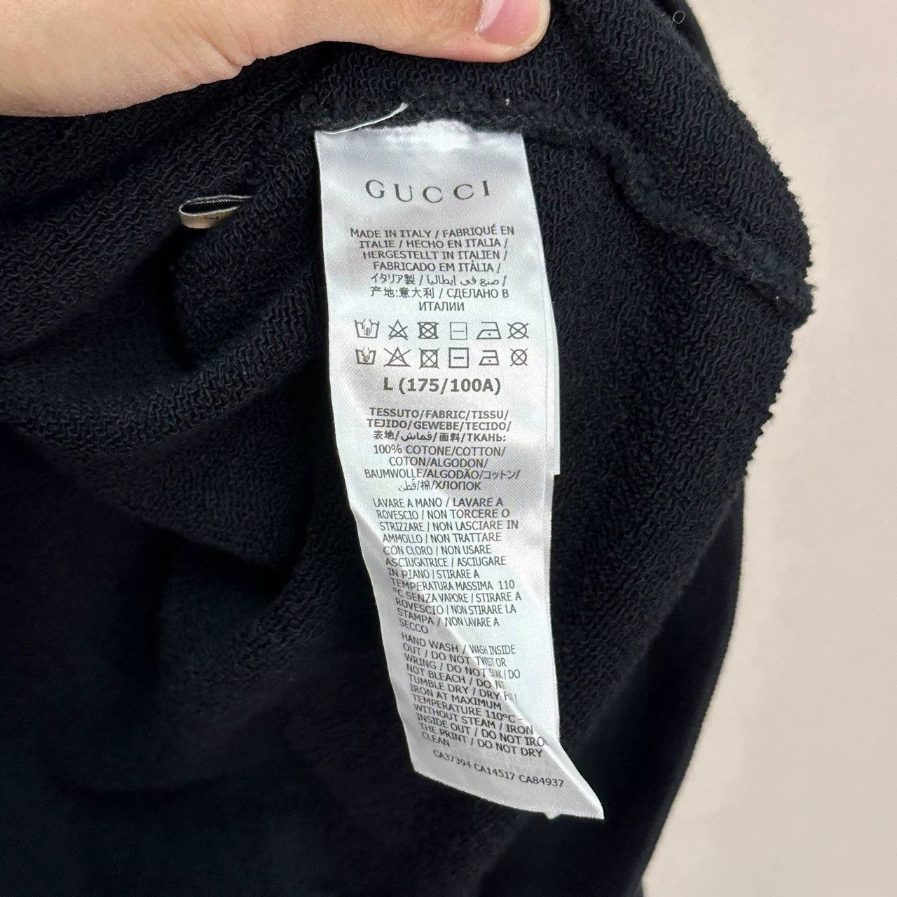 Gucci Gucci Multicolored Logo Hoodie Size L Size US L / EU 52-54 / 3 - 5 Thumbnail