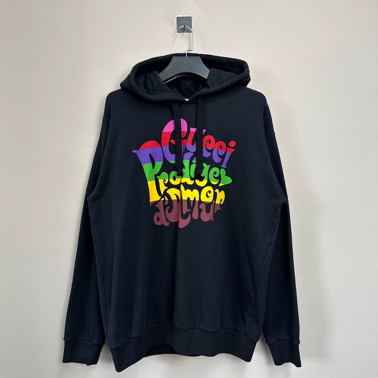 Gucci Gucci Multicolored Logo Hoodie Size L Size US L / EU 52-54 / 3 - 2 Thumbnail