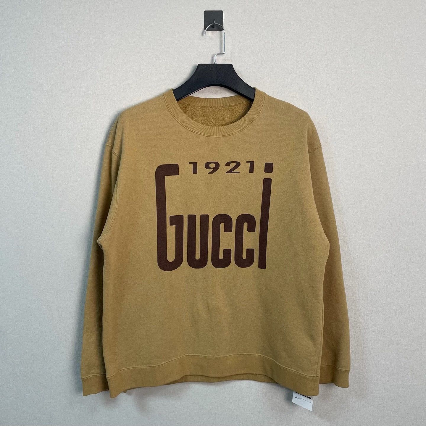 Gucci Gucci 1921 Logo Sweatshirt Size L Size US L / EU 52-54 / 3 - 2 Thumbnail