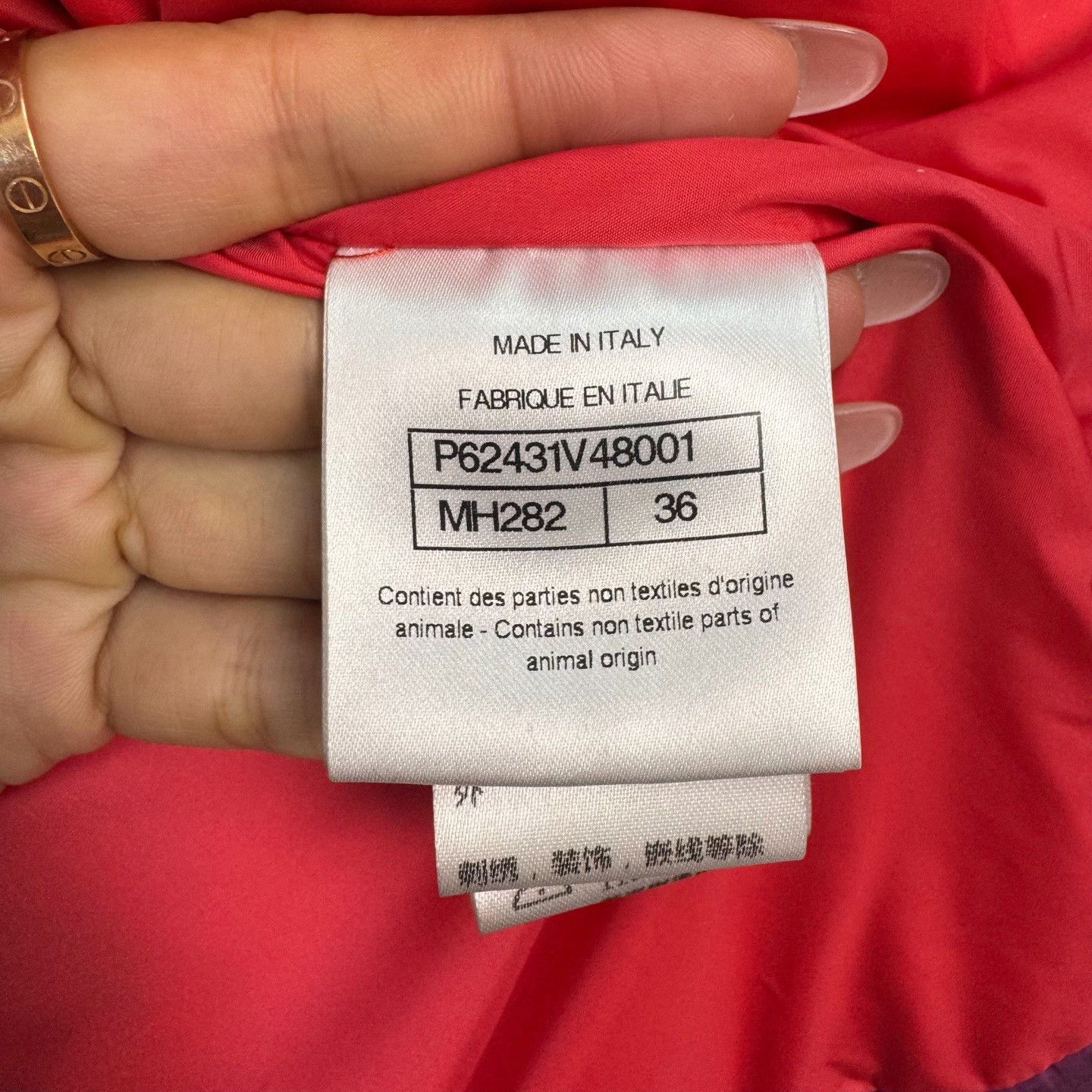 Chanel Chanel Colorblock Puffer Jacket Size 36 Size XS / US 0-2 / IT 36-38 - 5 Thumbnail
