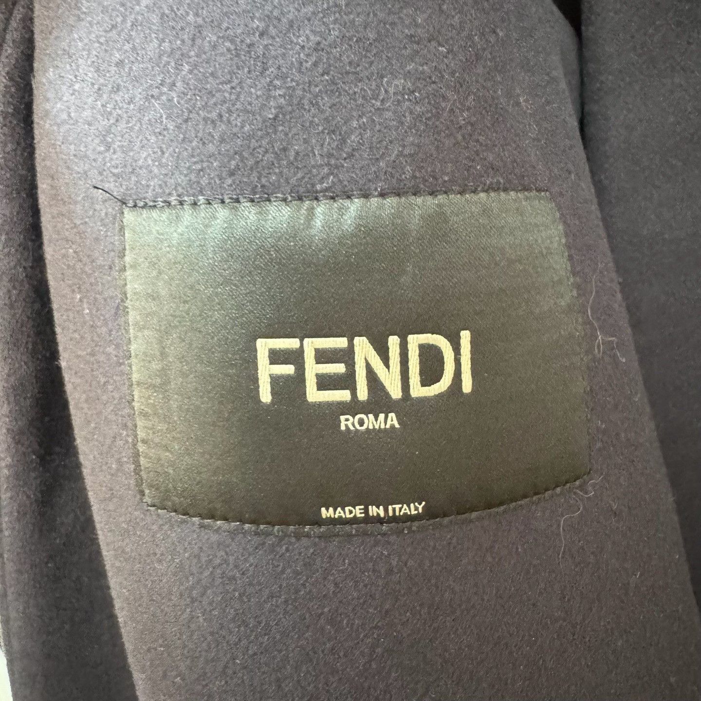 Fendi Fendi Wool Coat Size 50 Size US M / EU 48-50 / 2 - 4 Thumbnail