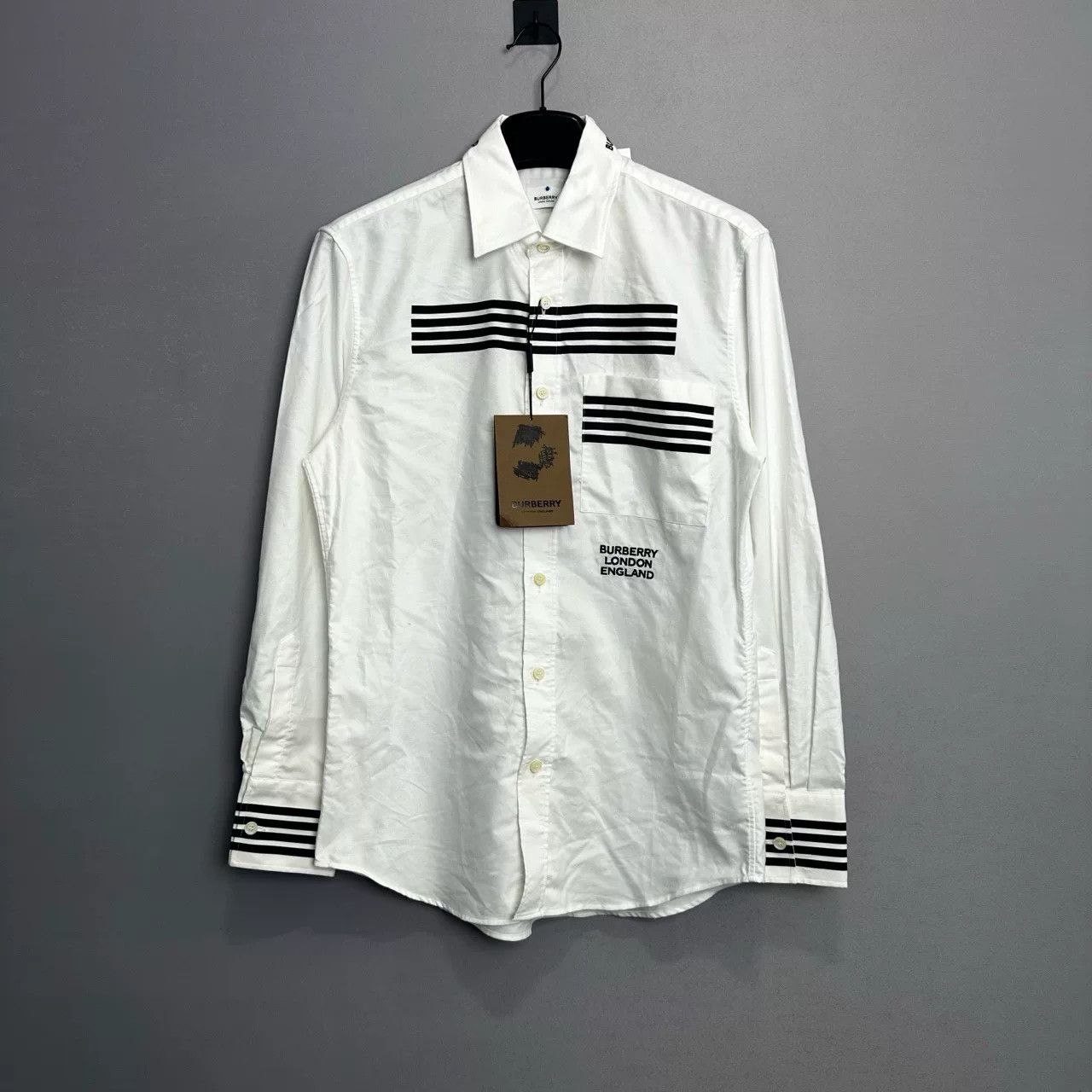 Burberry Burberry Striped Long Sleeve Shirt Size S Size US S / EU 44-46 / 1 - 2 Thumbnail