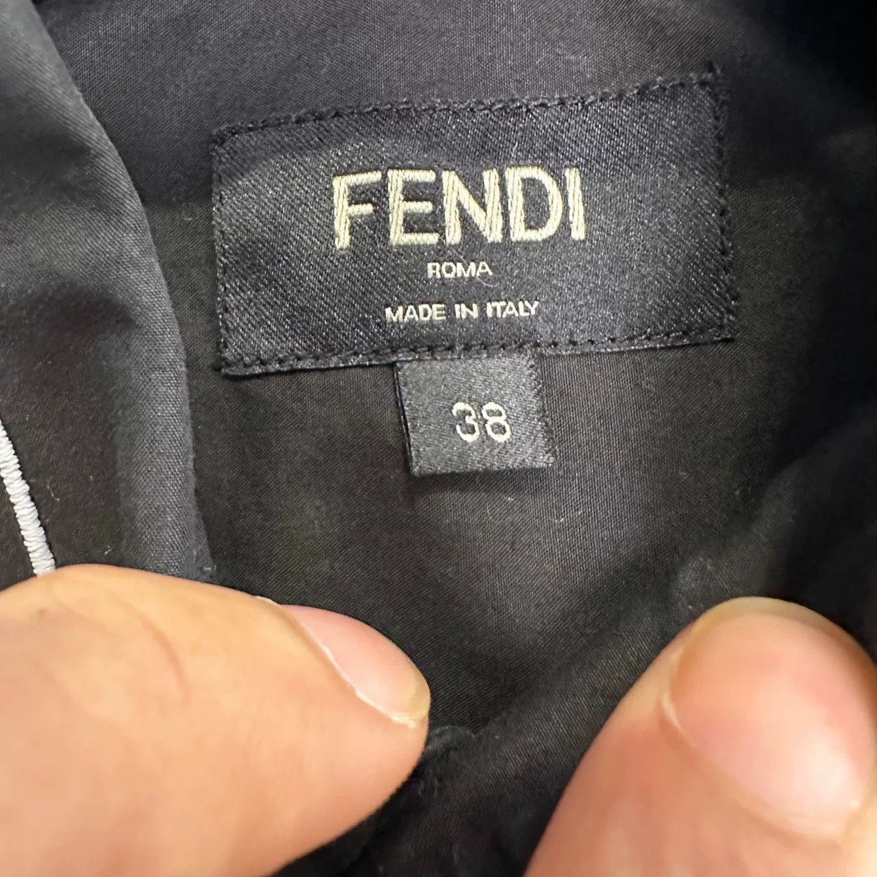 Fendi Fendi Logo Collar Button Up Shirt Size S Size US S / EU 44-46 / 1 - 4 Thumbnail