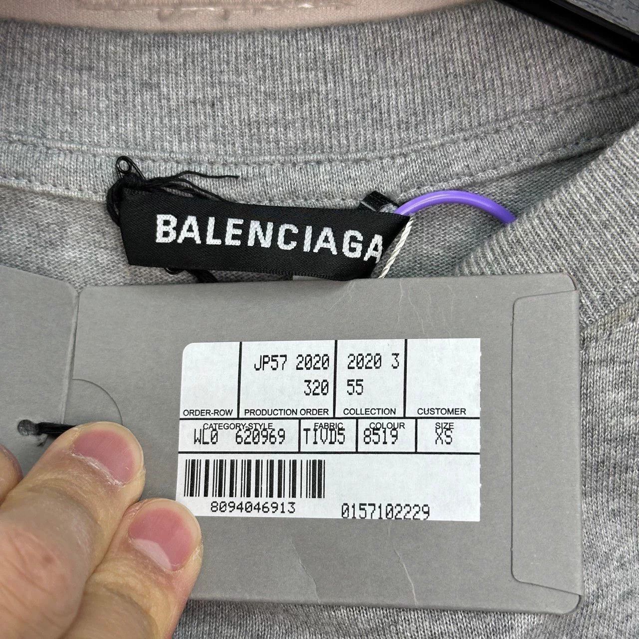 Balenciaga Balenciaga Gym Wear Logo T-Shirt Size XS Size US XS / EU 42 / 0 - 4 Thumbnail