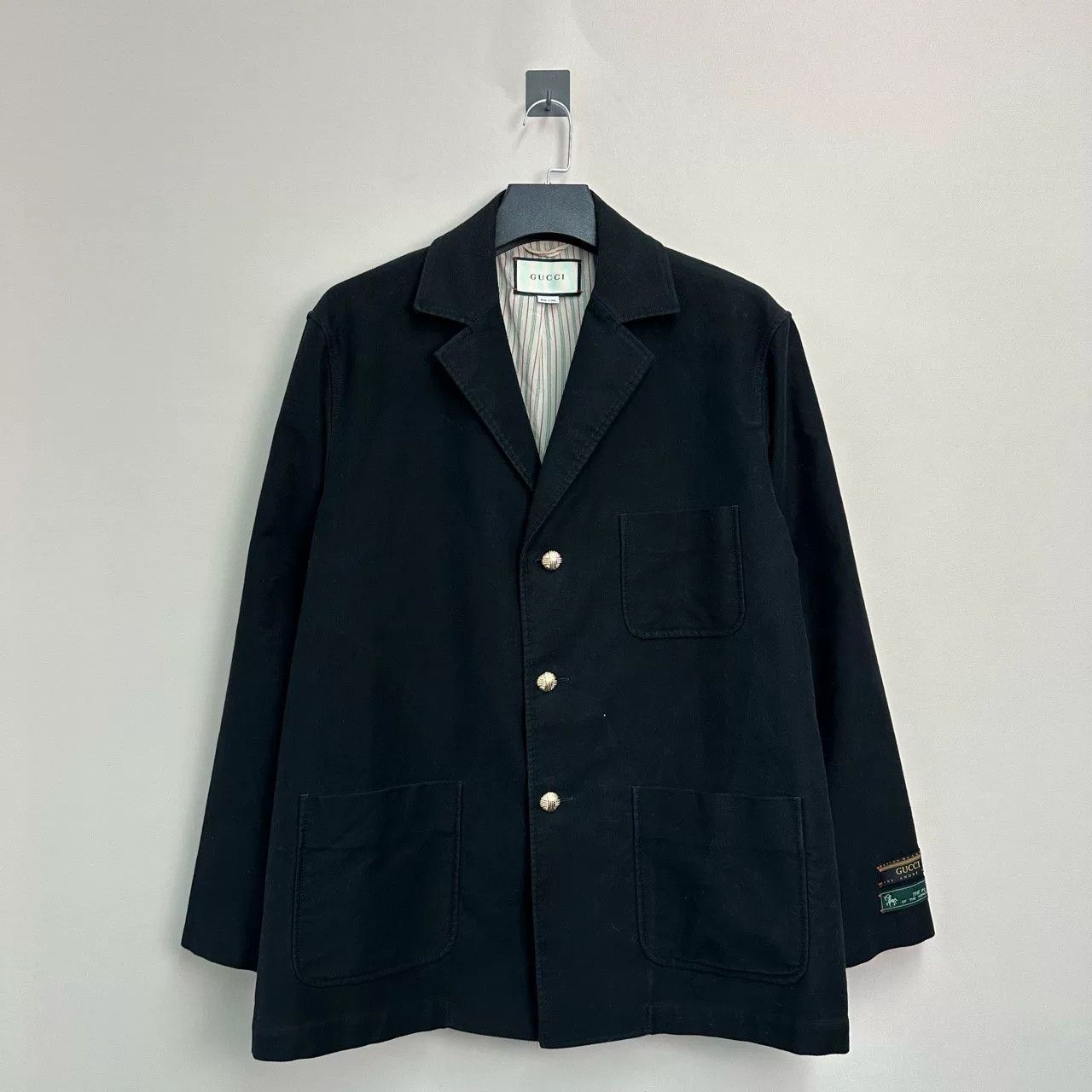 Gucci Gucci Cotton Patch Blazer Size 50 Size 42R - 2 Thumbnail