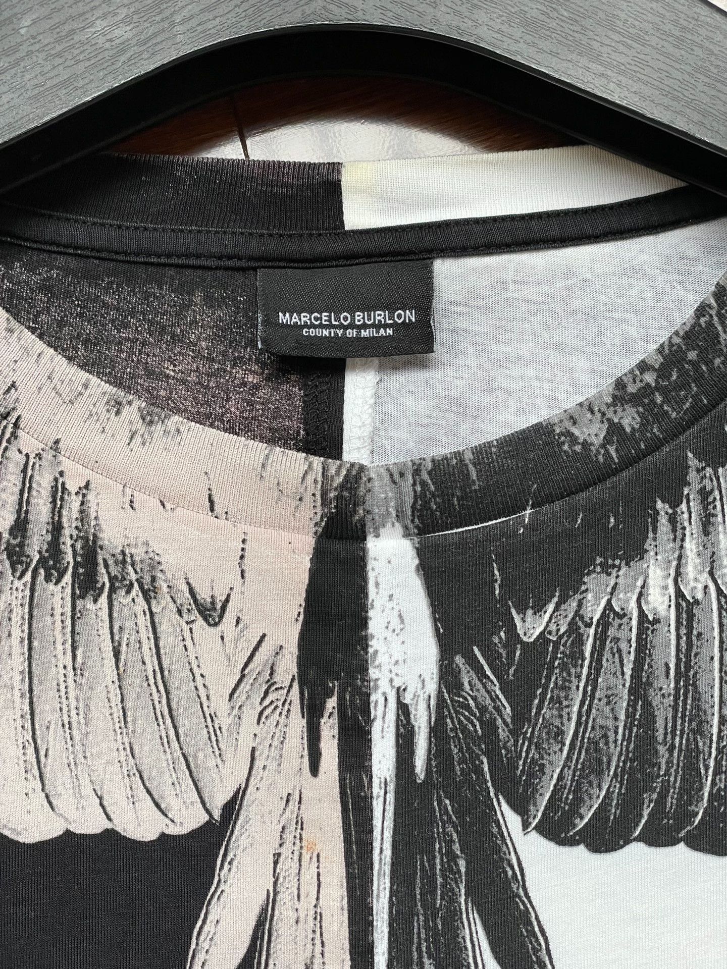Marcelo Burlon Marcelo Burlon Wings Graphic T-Shirt Size S Size US S / EU 44-46 / 1 - 4 Thumbnail