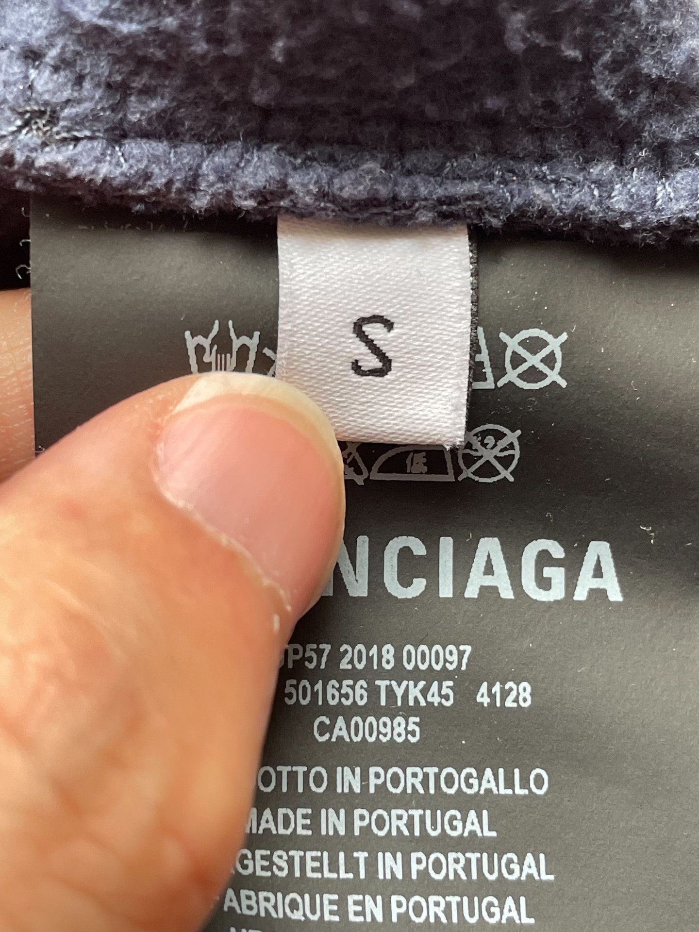 Balenciaga Balenciaga Wheat Logo Hoodie Size S Size US S / EU 44-46 / 1 - 5 Thumbnail