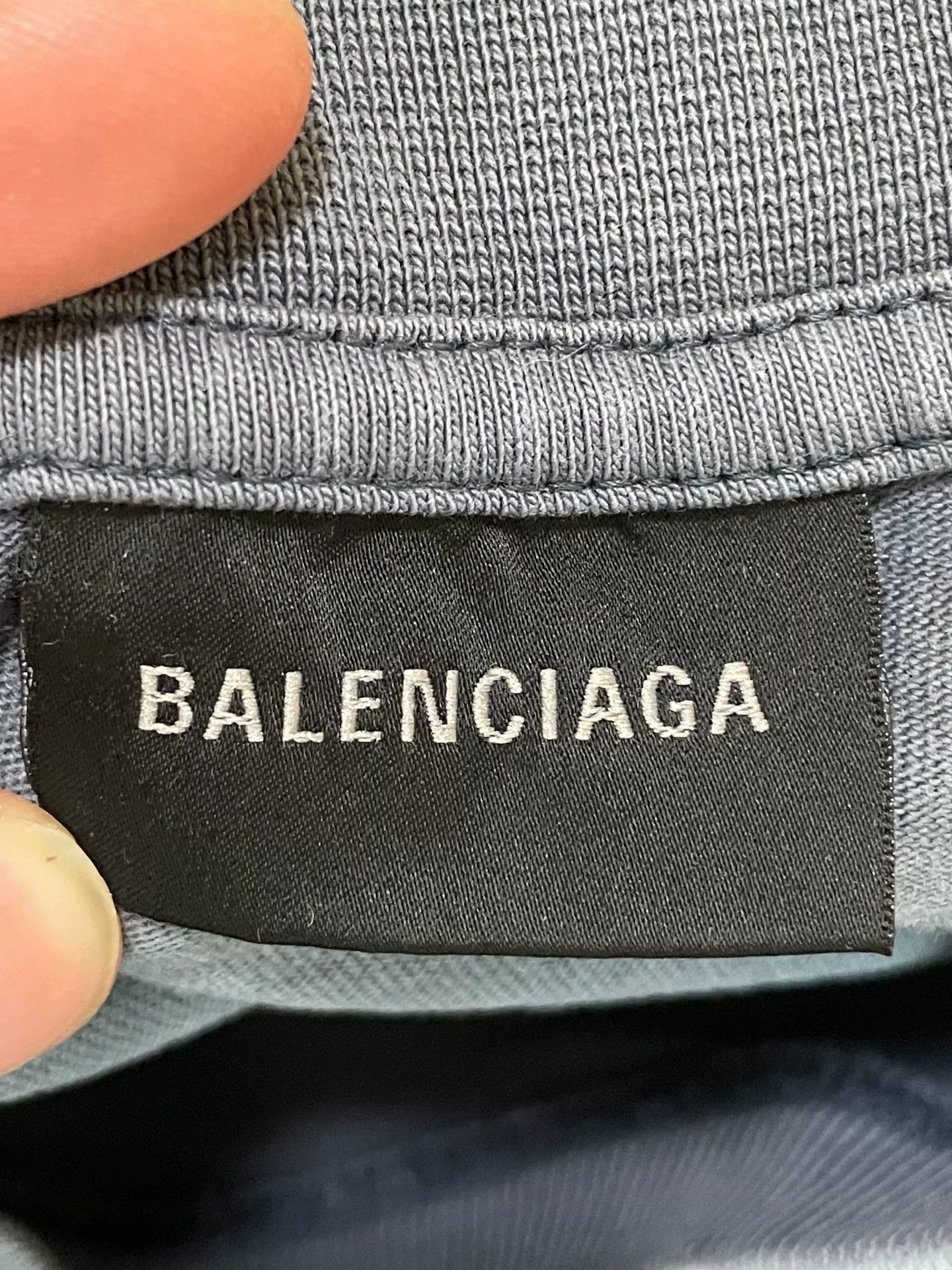 Balenciaga Balenciaga Logo Short Sleeve T-Shirt Size M Size US M / EU 48-50 / 2 - 4 Thumbnail